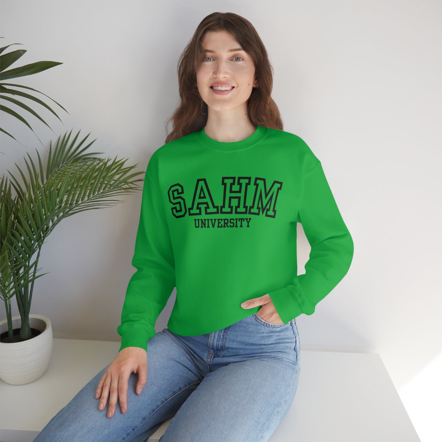 Stay At Home Mom U Sweatshirt