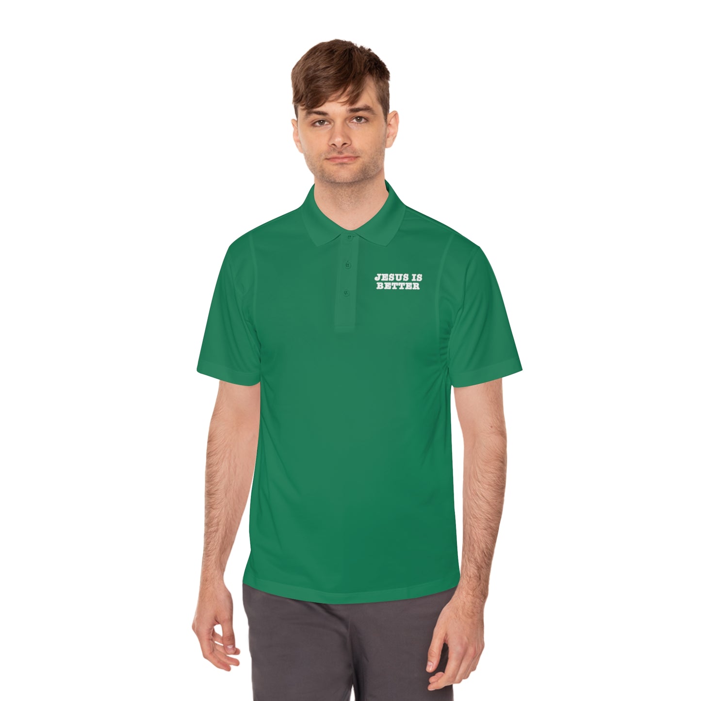 Men's Jesus is Better Polo