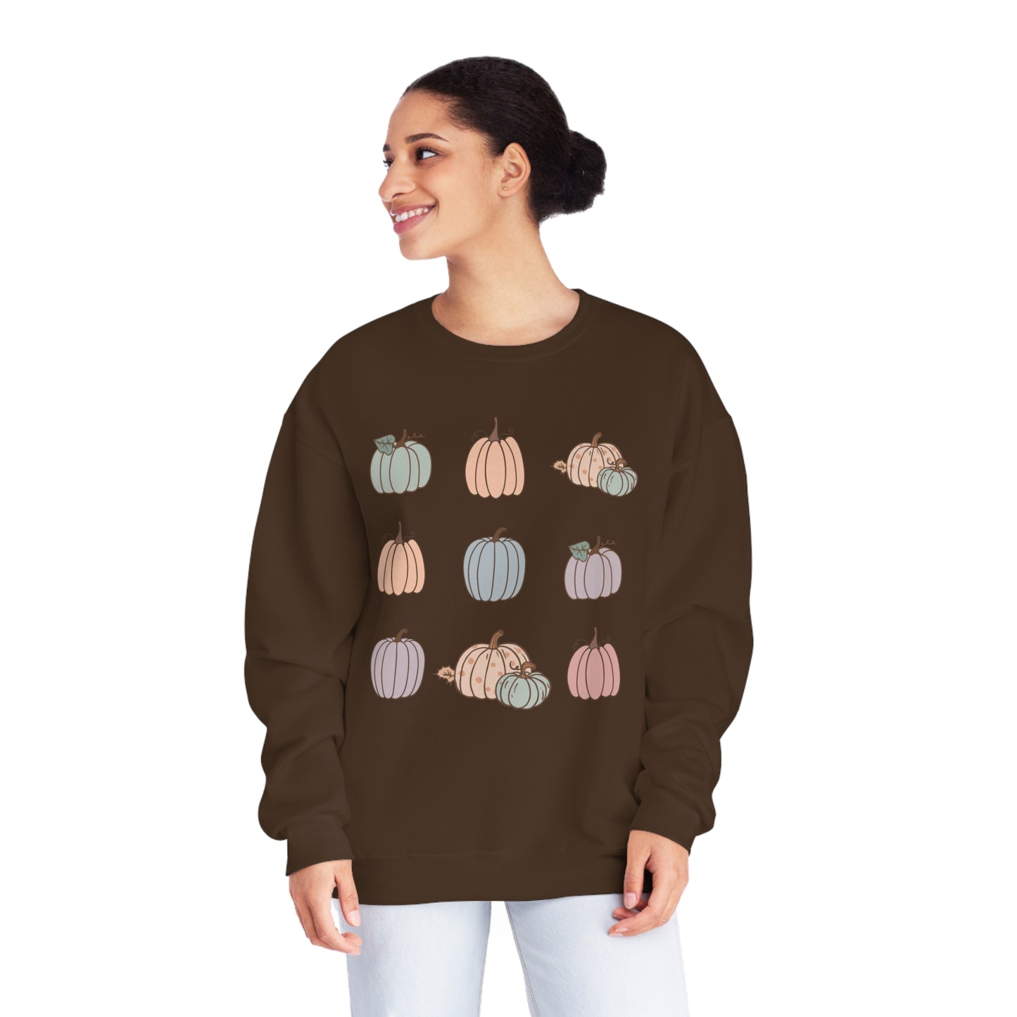 Pastel Pumpkins Sweatshirt