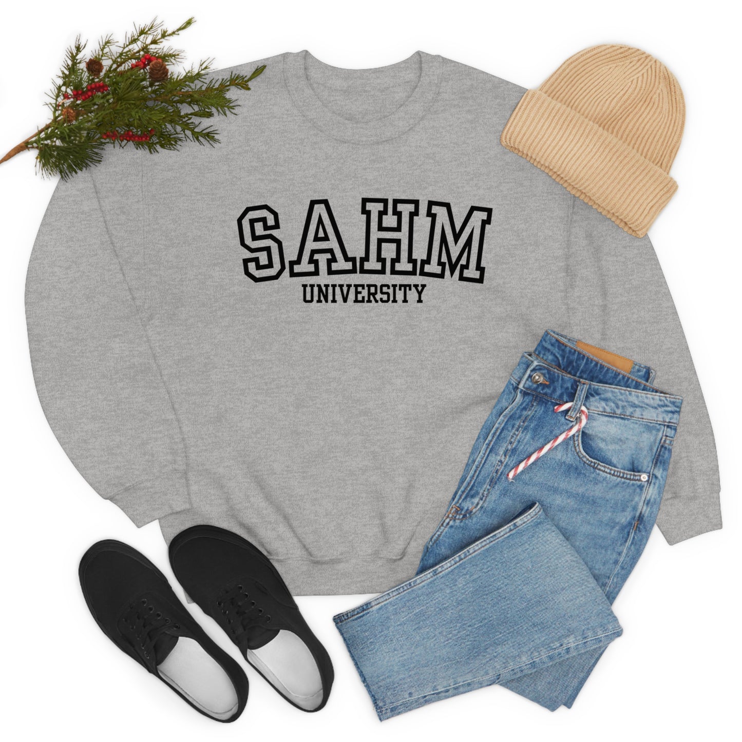 Stay At Home Mom U Sweatshirt