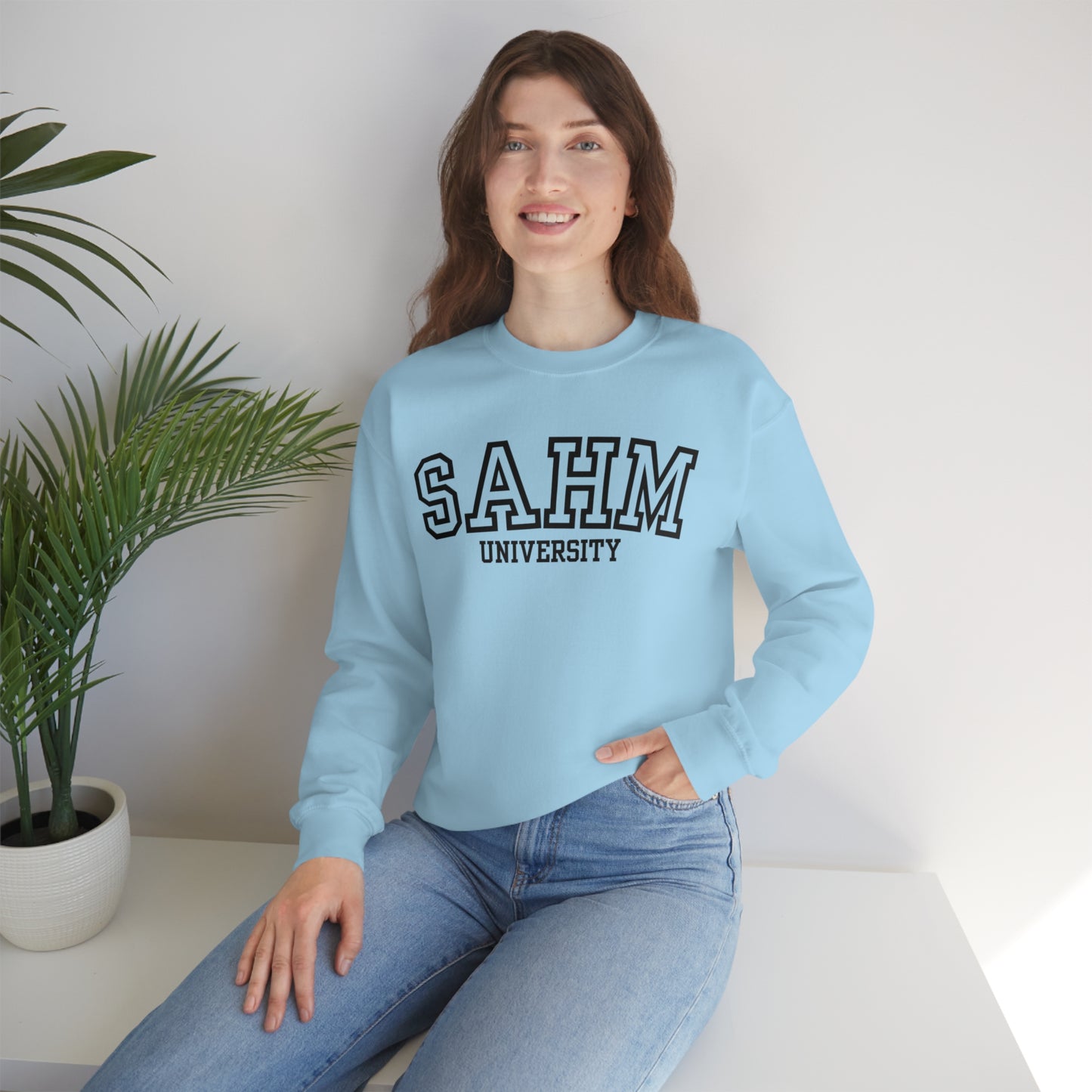 Stay At Home Mom U Sweatshirt