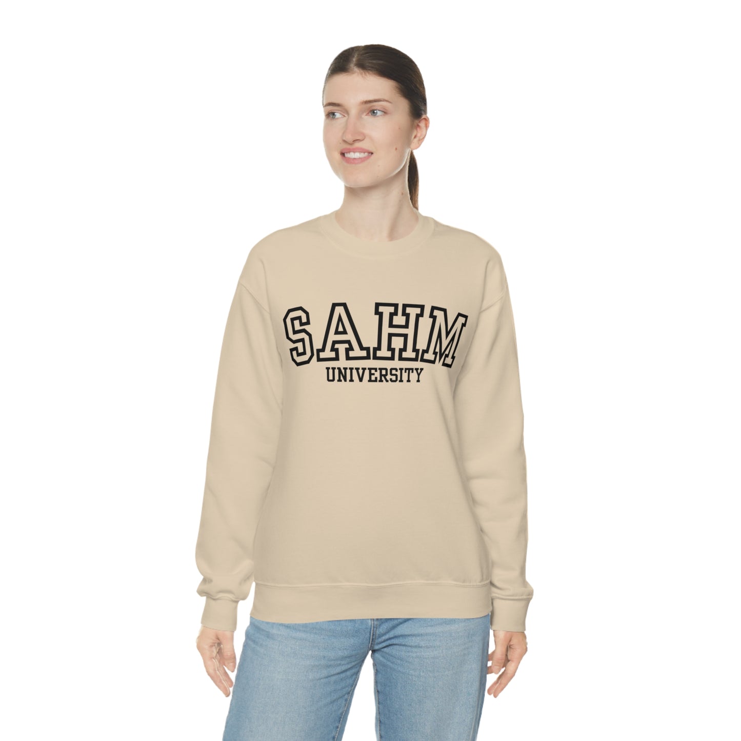 Stay At Home Mom U Sweatshirt