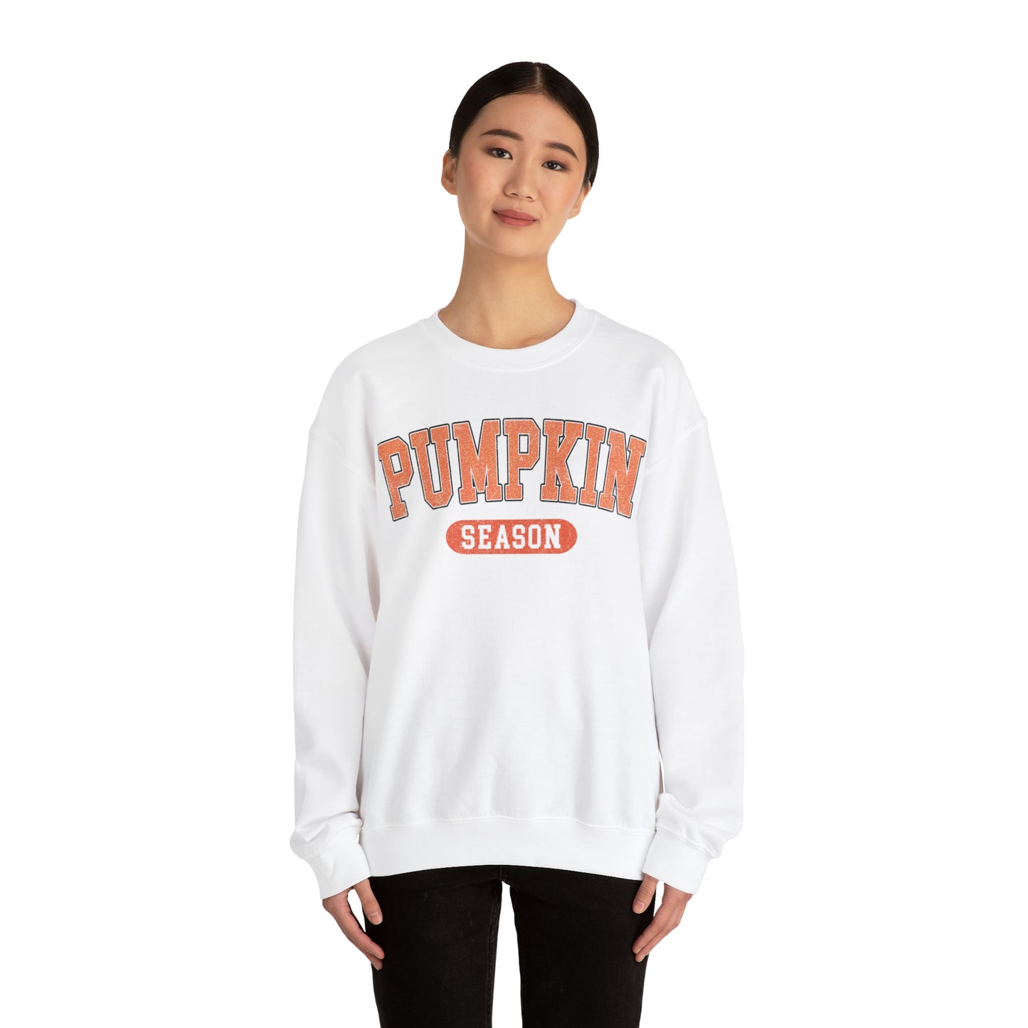 Pumpkin Season Block Sweatshirt