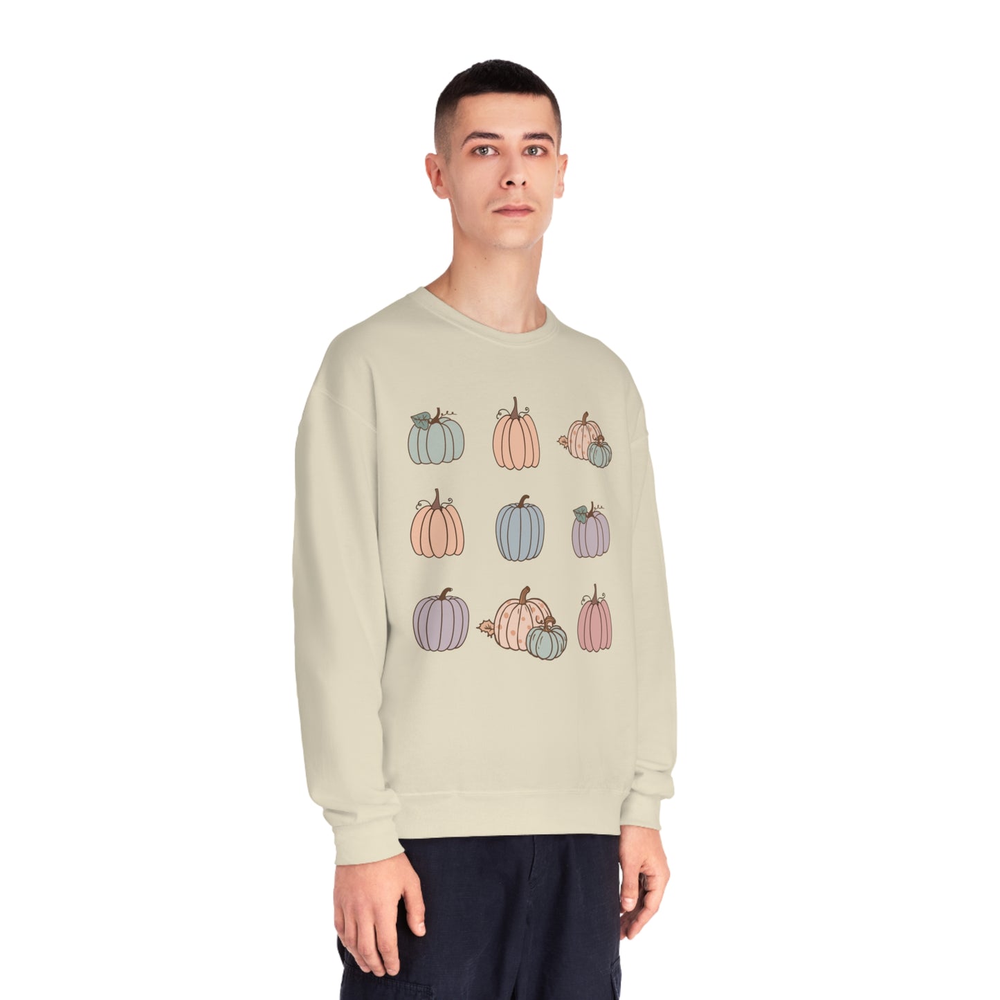 Pastel Pumpkins Sweatshirt
