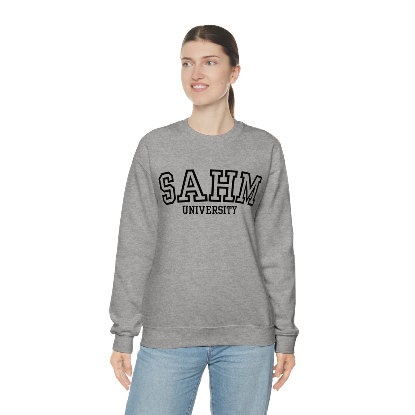 Stay At Home Mom U Sweatshirt