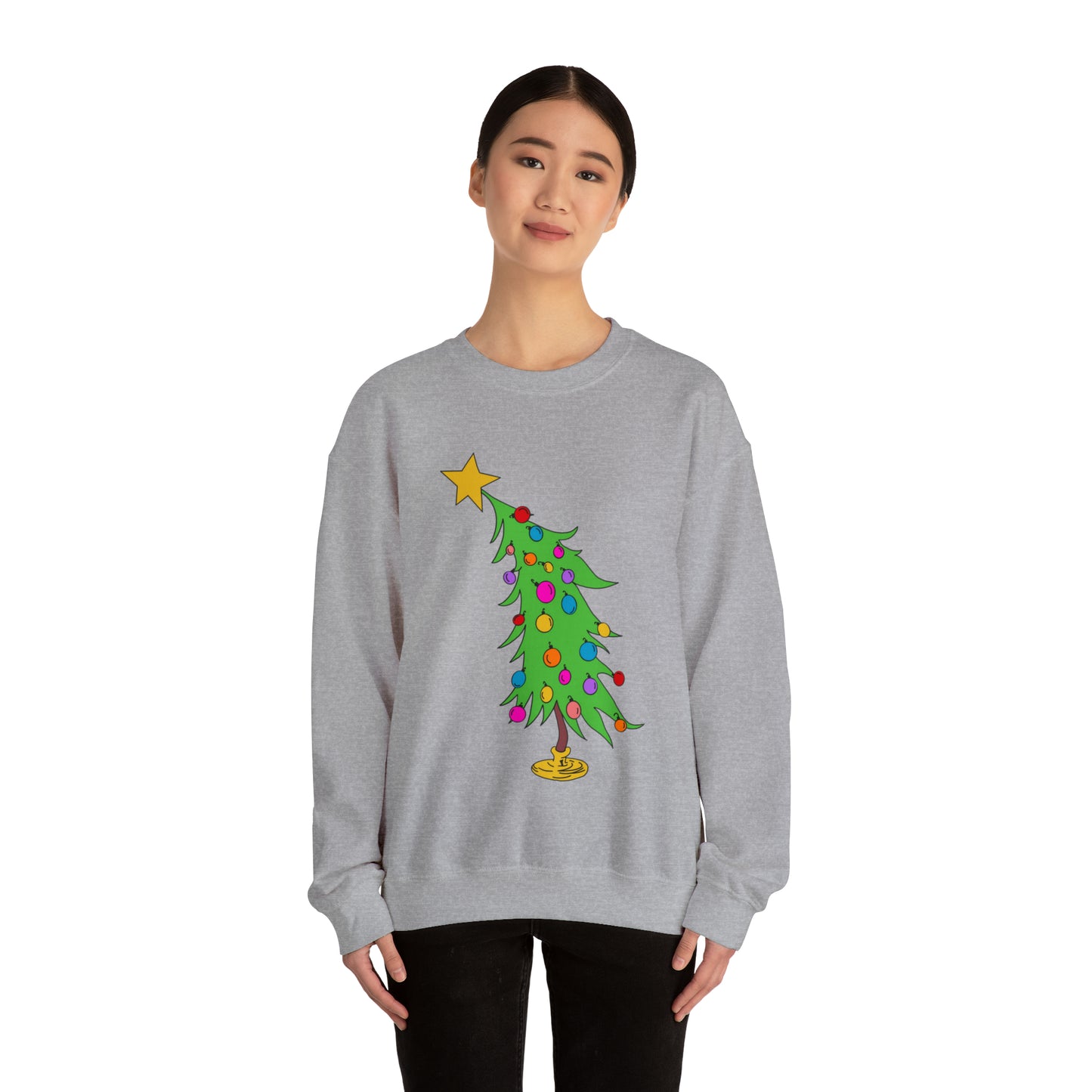 Grinch Tree Sweatshirt