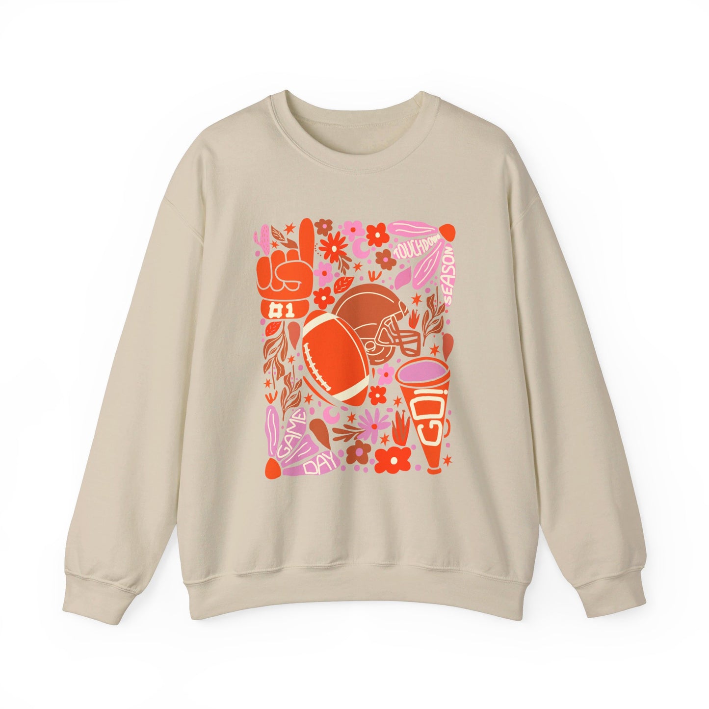 Funky Football Crewneck