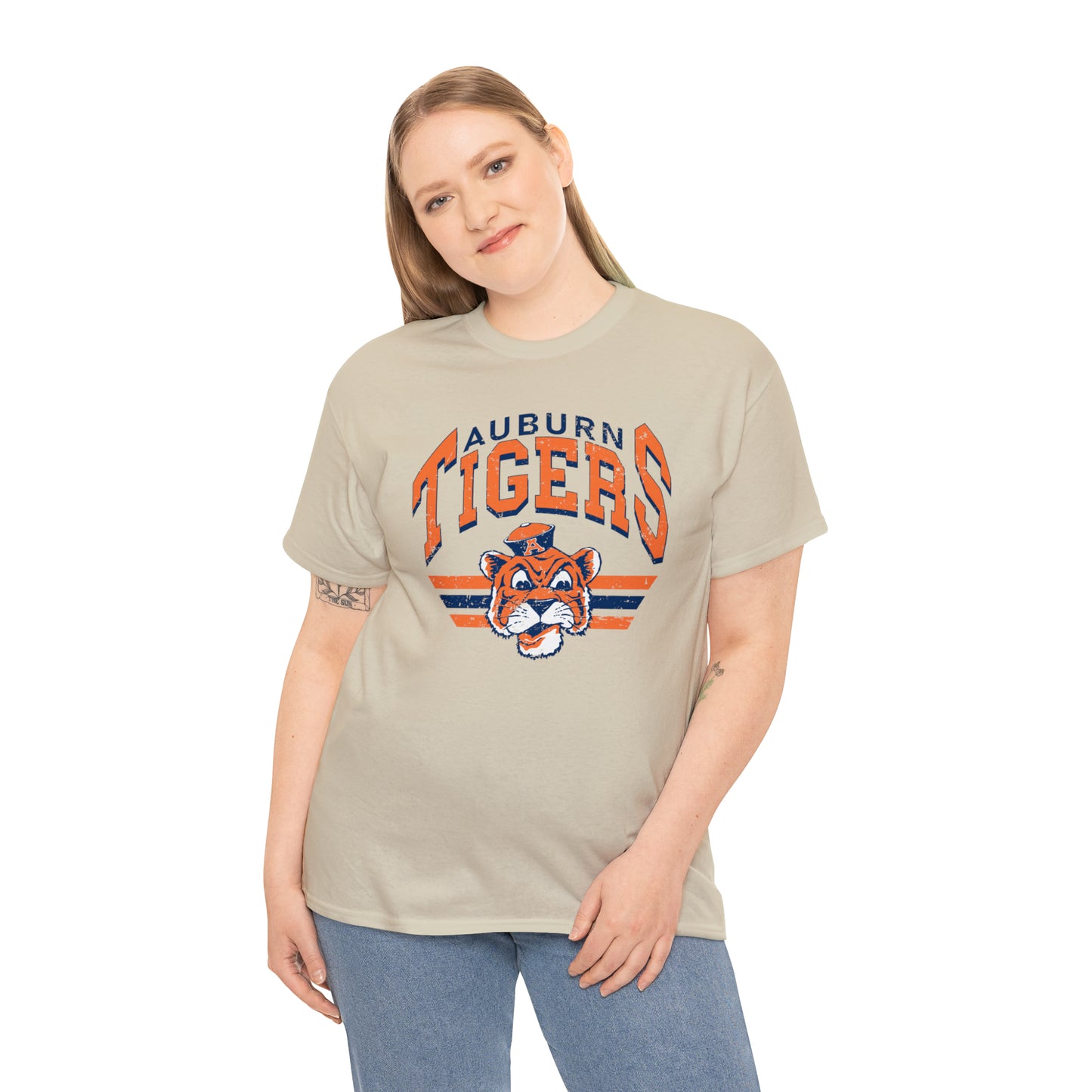 Retro Auburn Tee