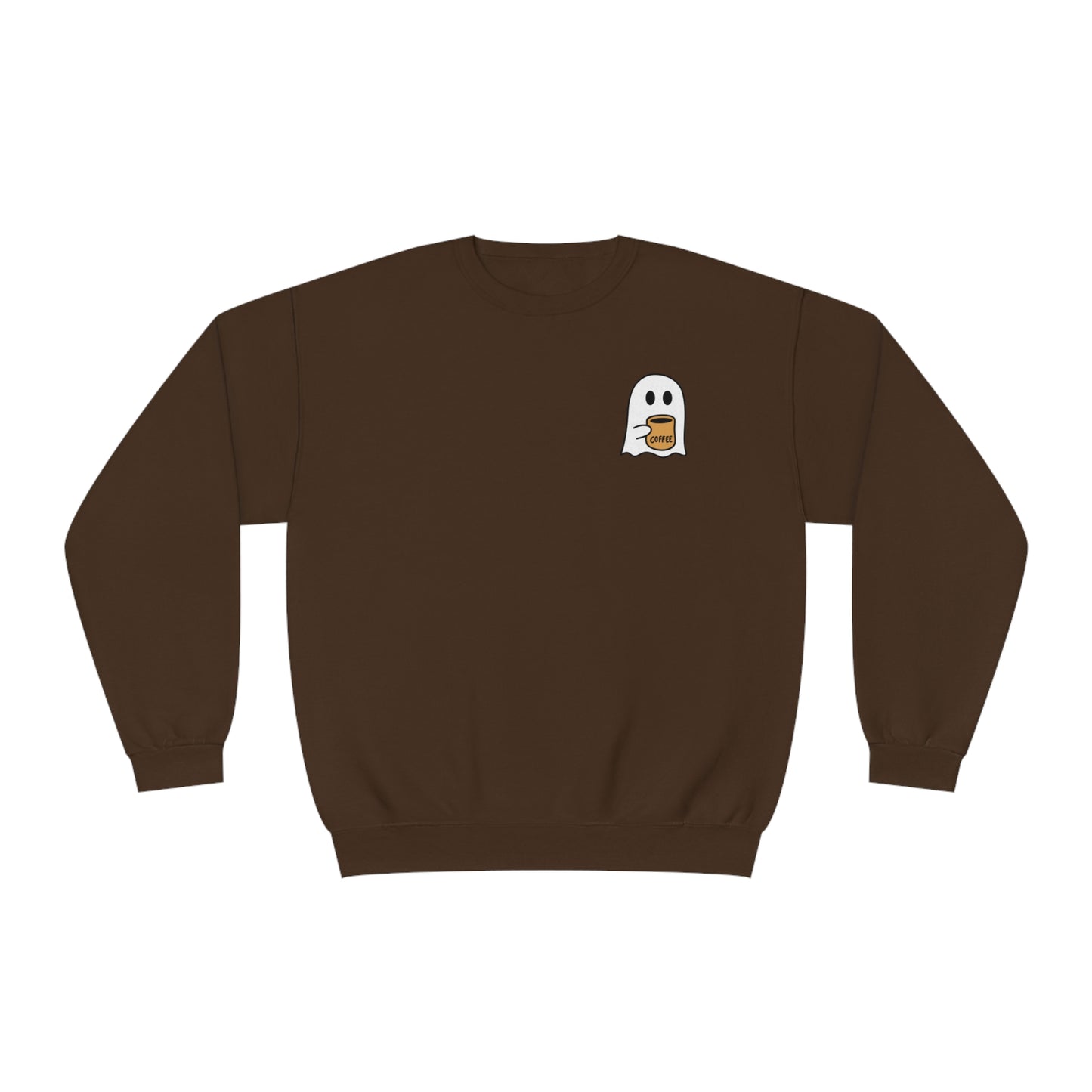 Coffee Ghost Pocket Sweatshirt