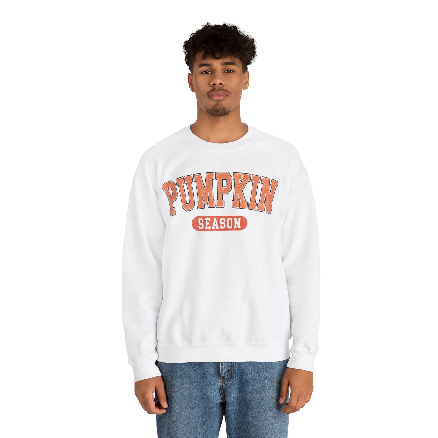 Pumpkin Season Block Sweatshirt