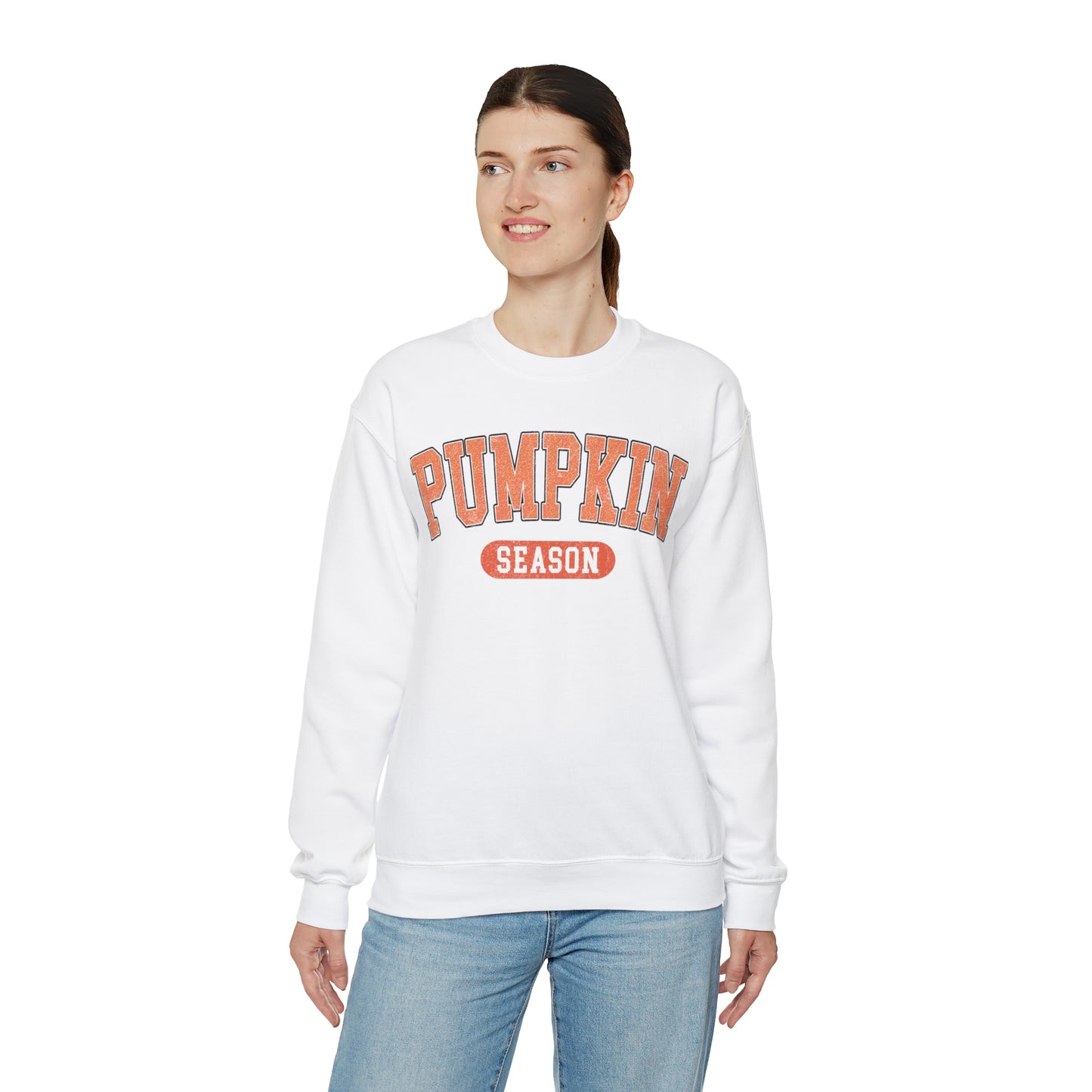 Pumpkin Season Block Sweatshirt