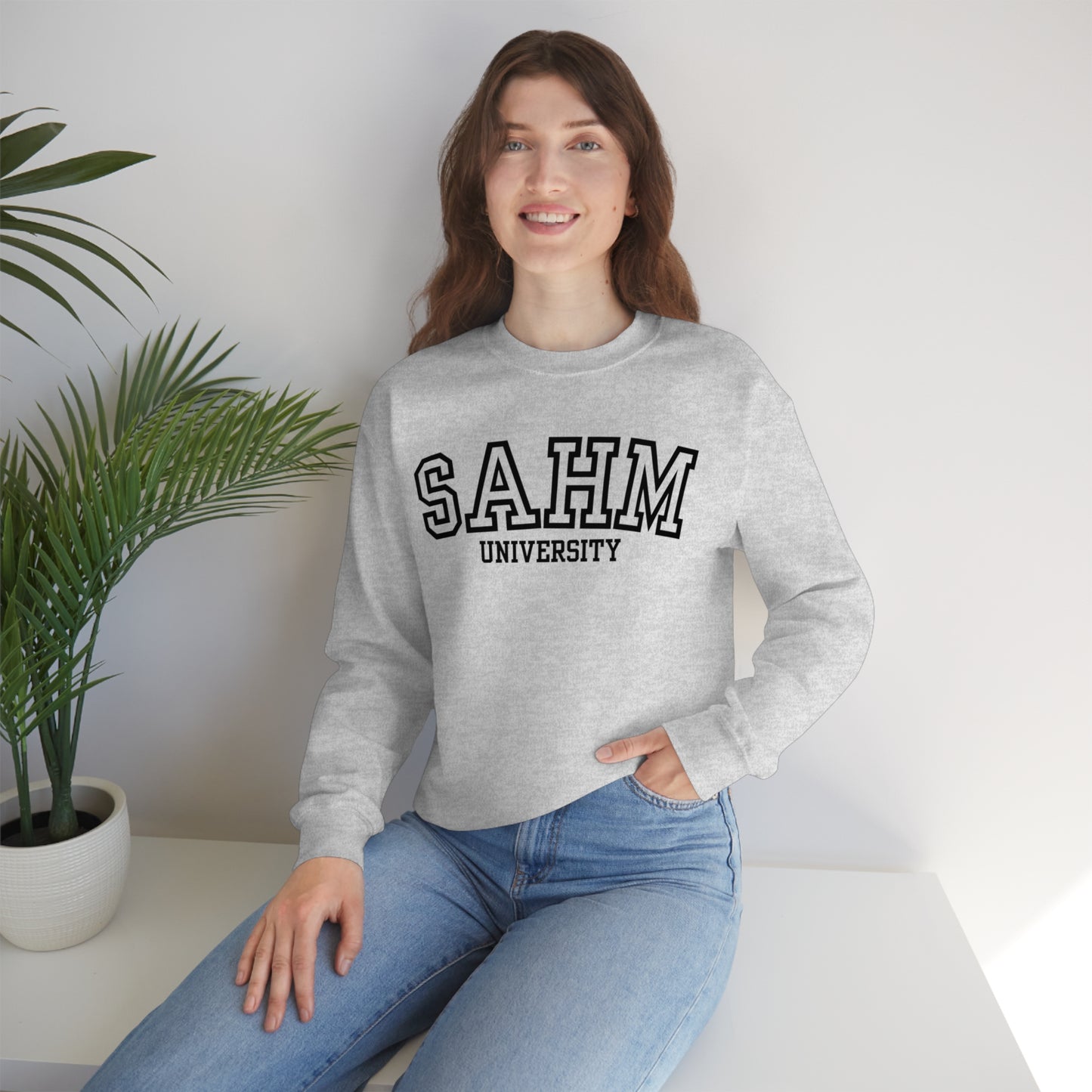 Stay At Home Mom U Sweatshirt