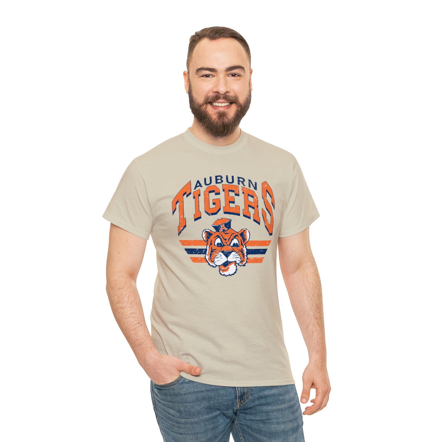 Retro Auburn Tee