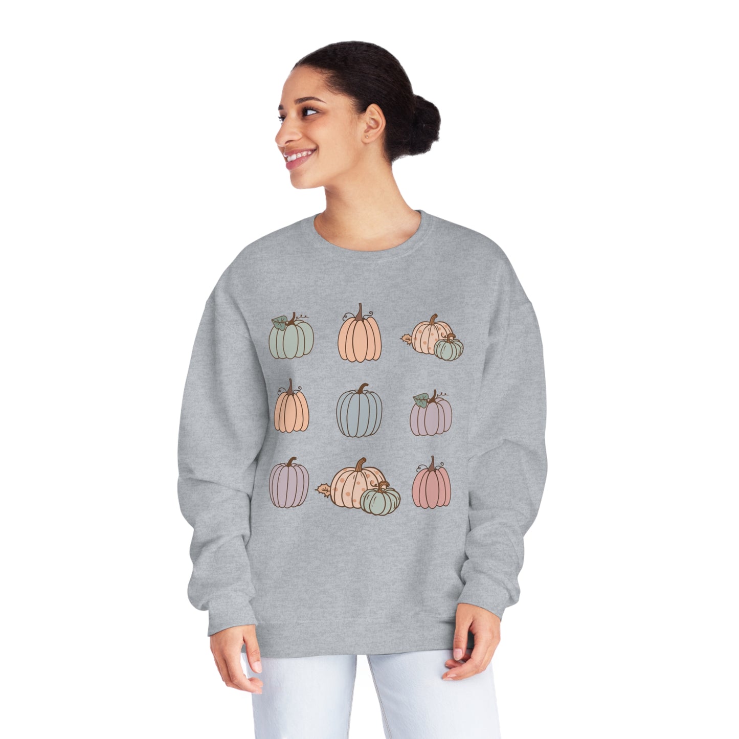 Pastel Pumpkins Sweatshirt