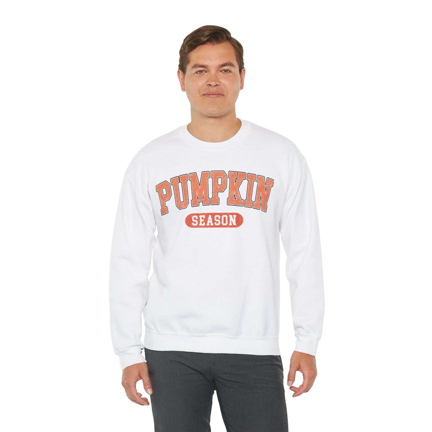 Pumpkin Season Block Sweatshirt