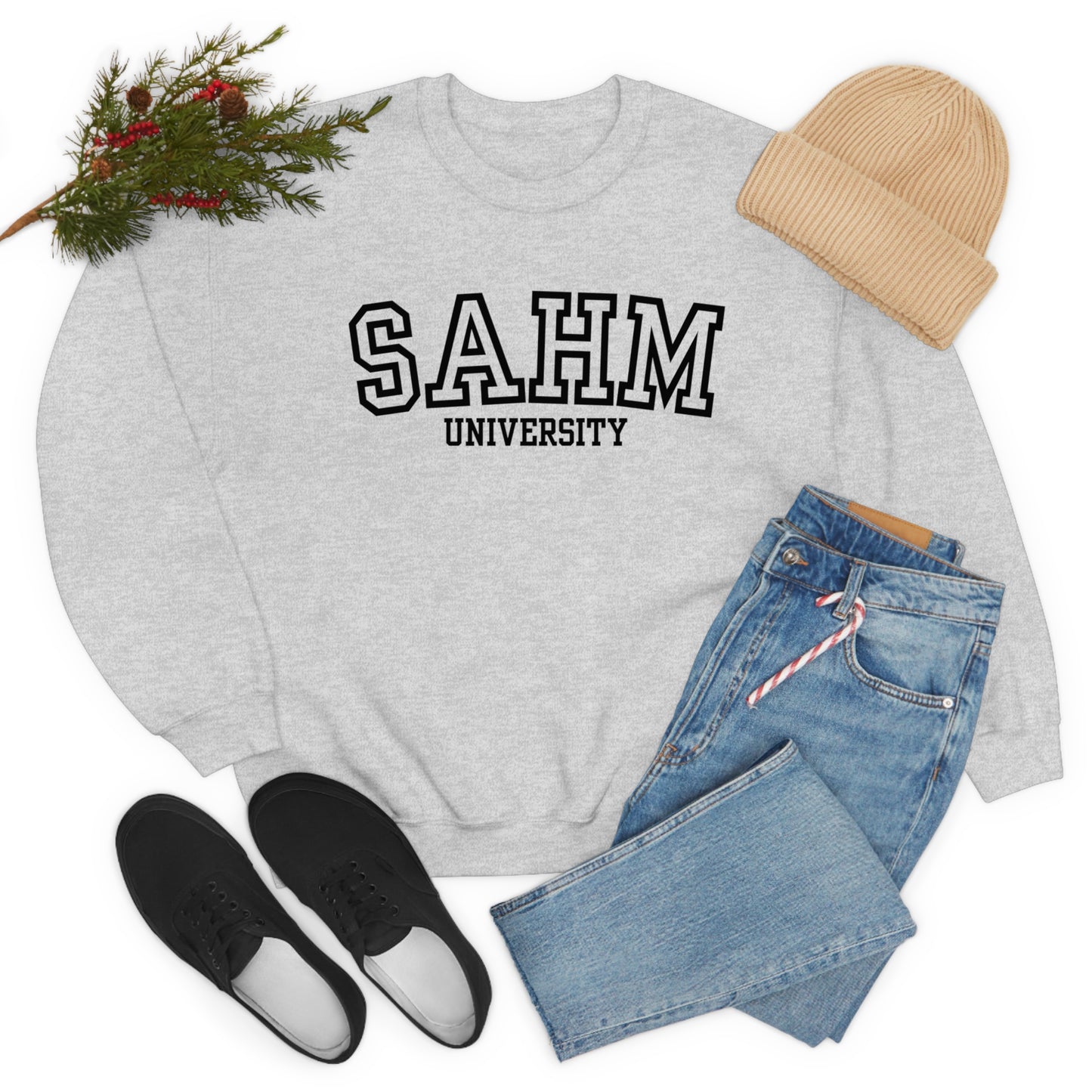 Stay At Home Mom U Sweatshirt