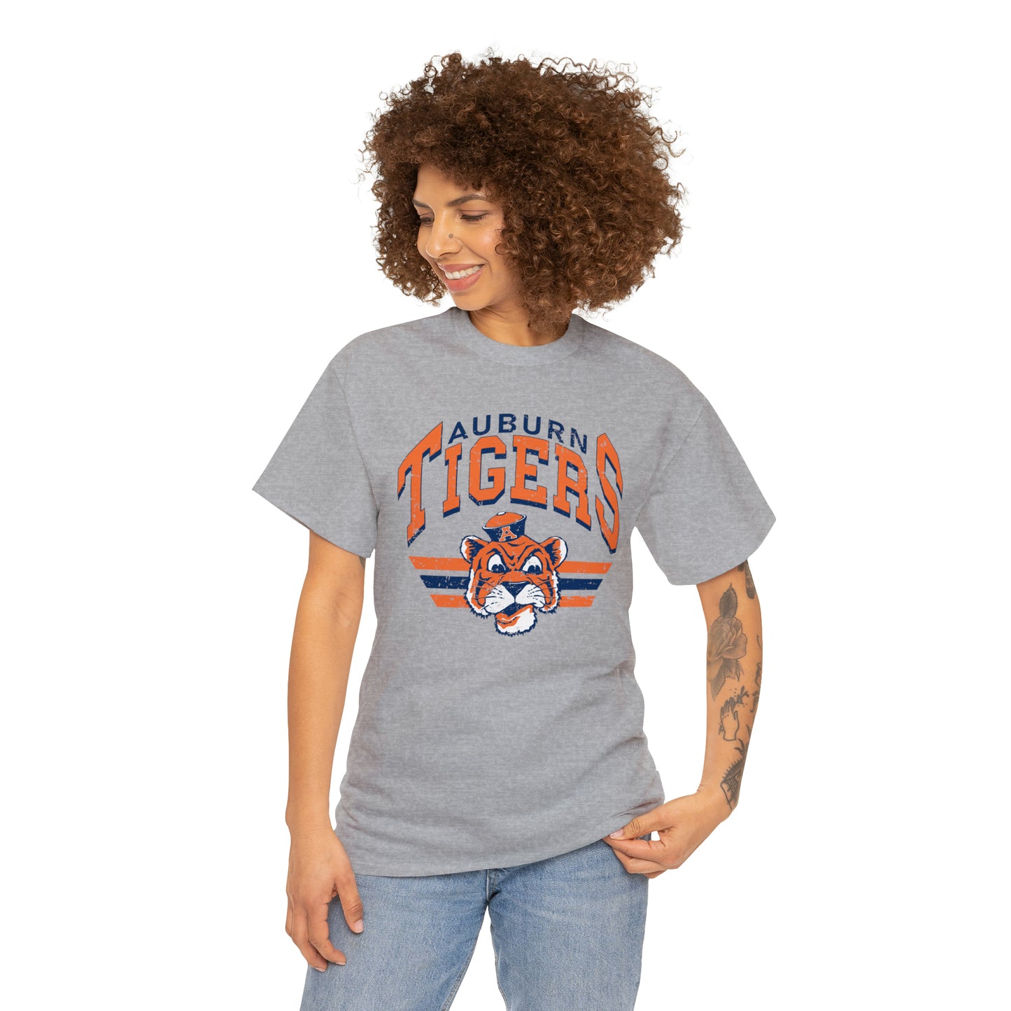 Retro Auburn Tee