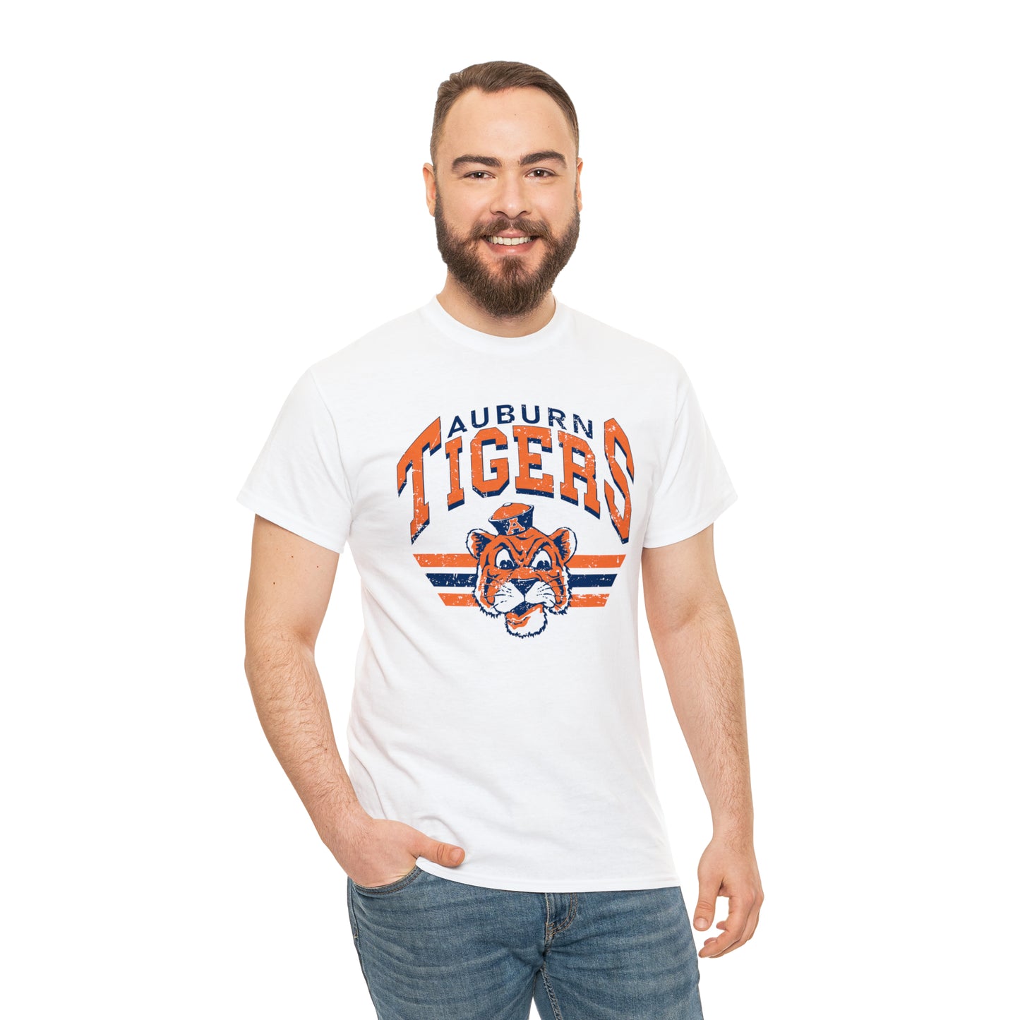 Retro Auburn Tee