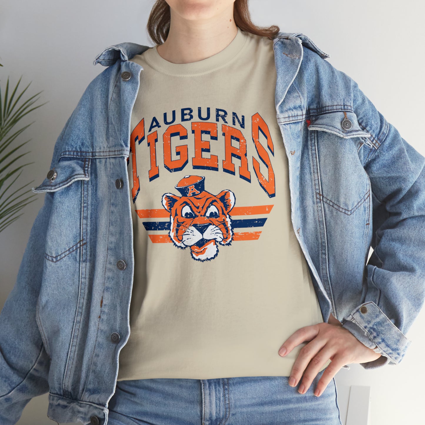 Retro Auburn Tee