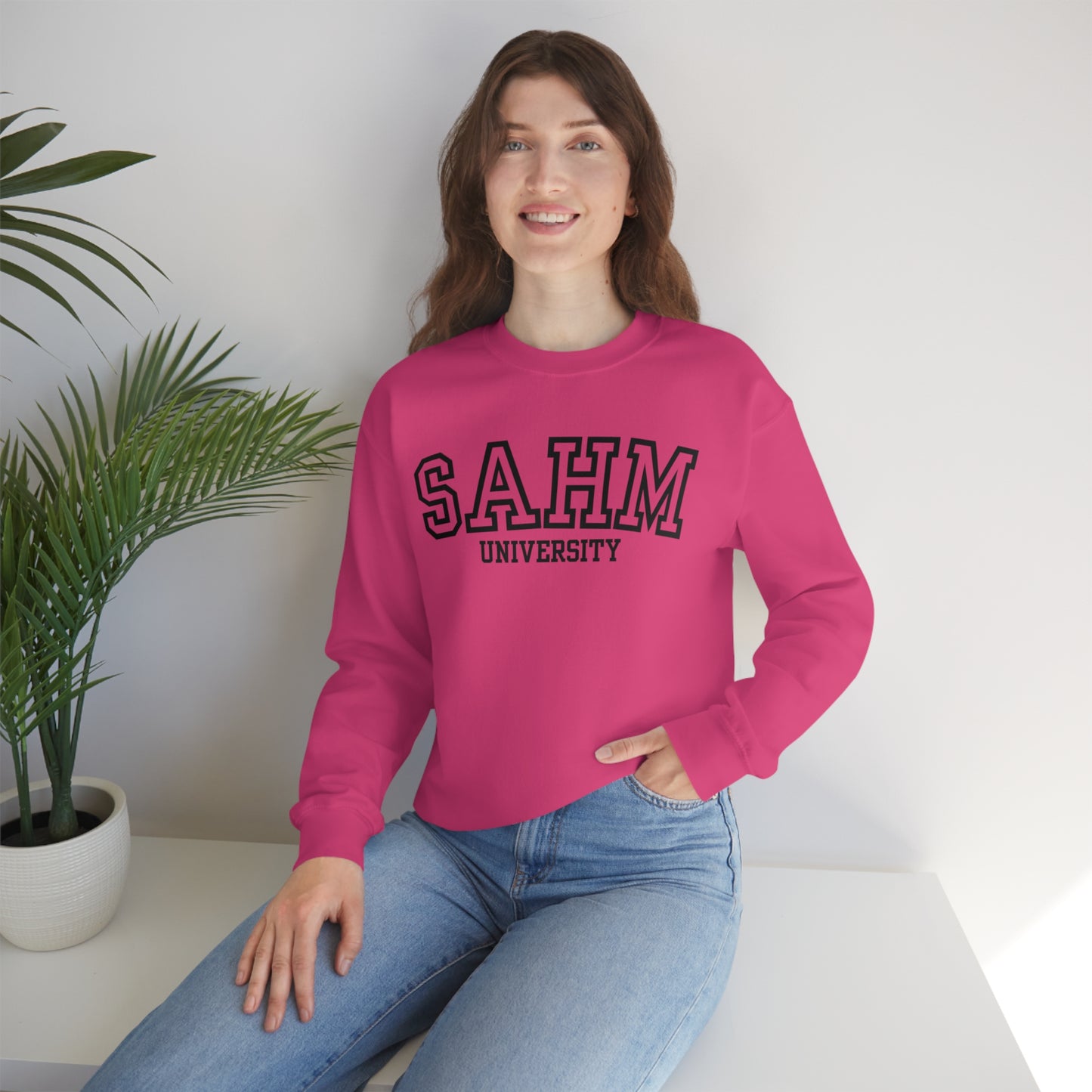Stay At Home Mom U Sweatshirt