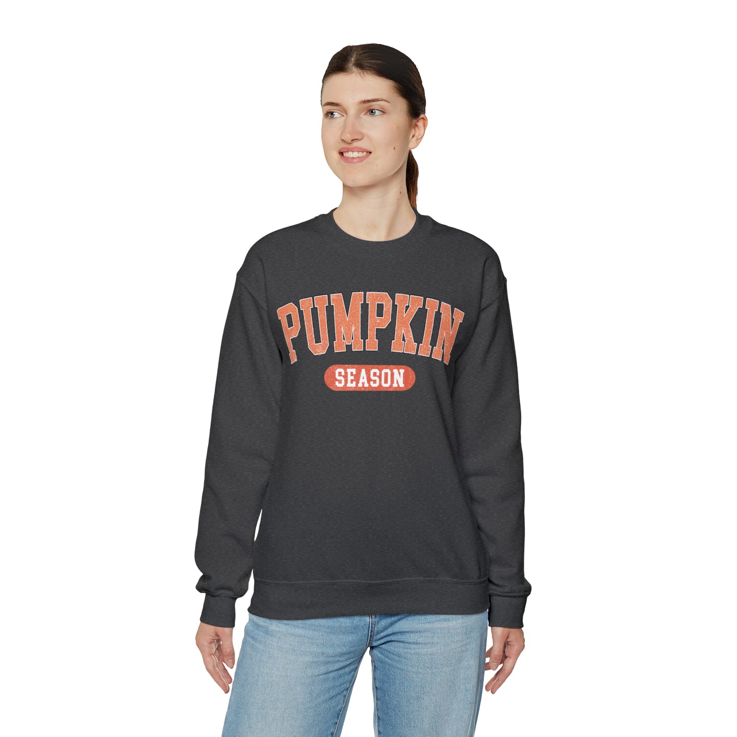 Pumpkin Season Block Sweatshirt
