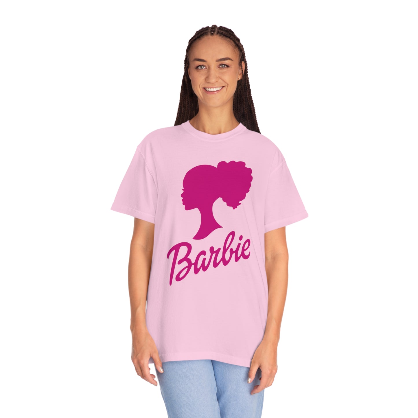 Curly Barbie Silhouette Tee