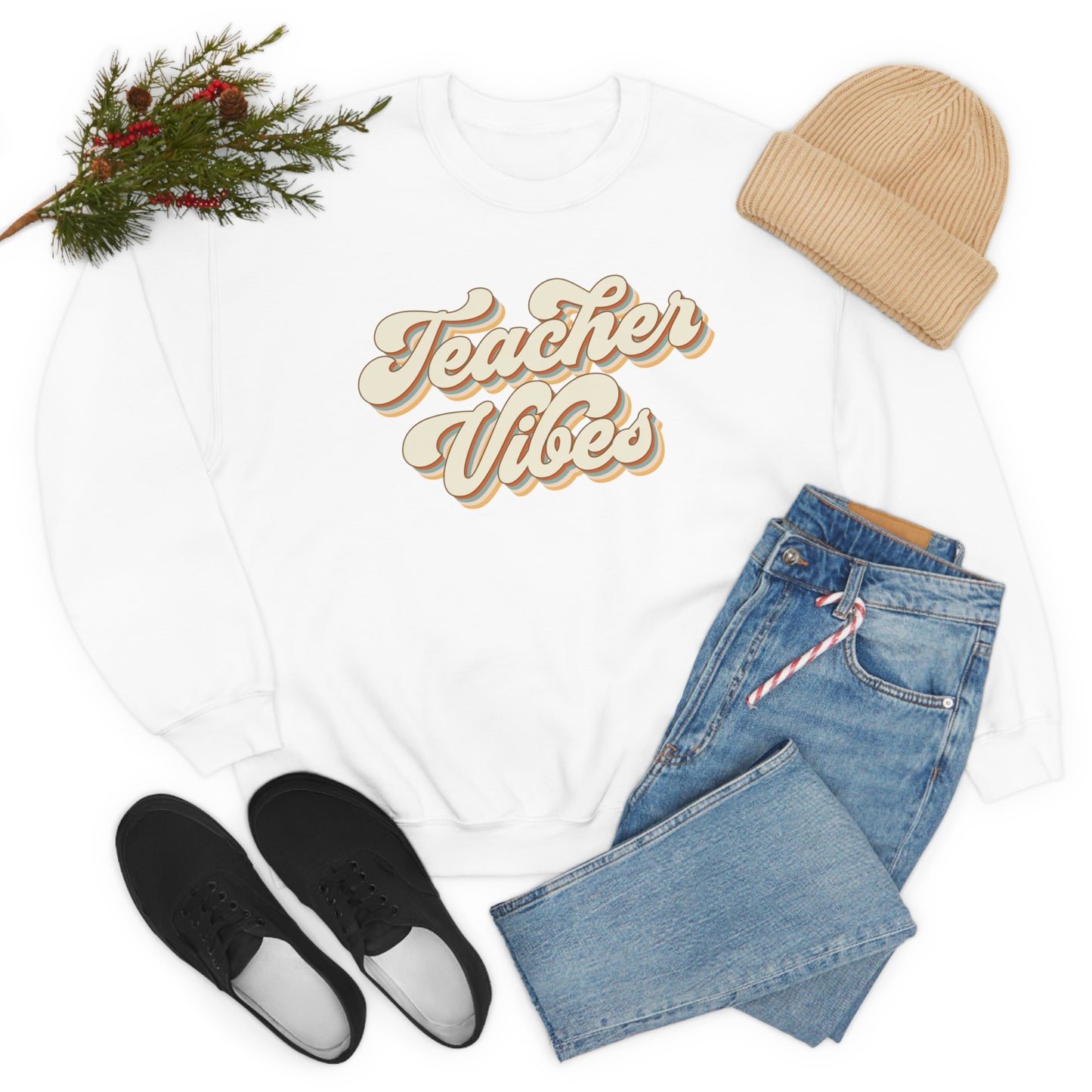 Teacher Vibes Sweatshirt