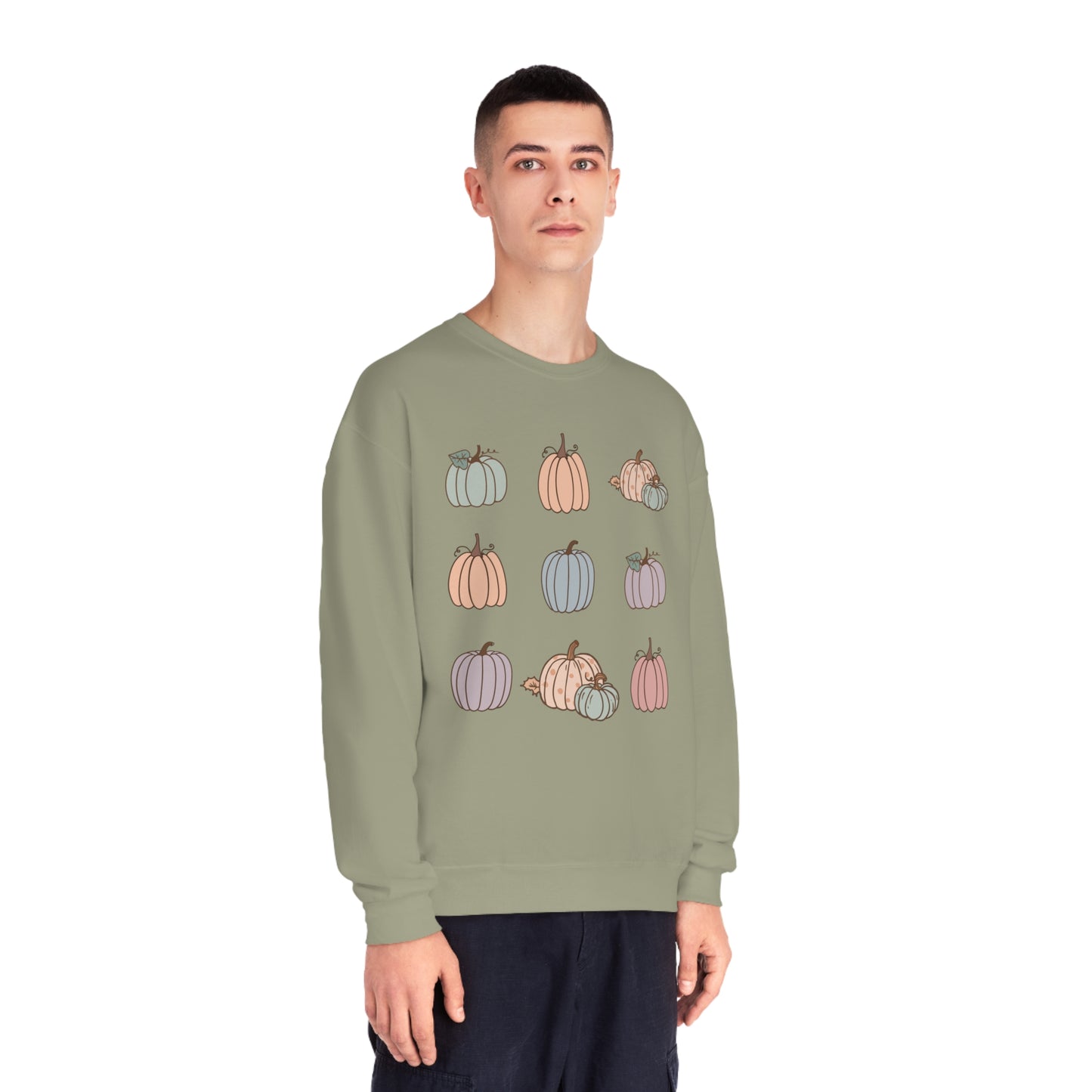Pastel Pumpkins Sweatshirt