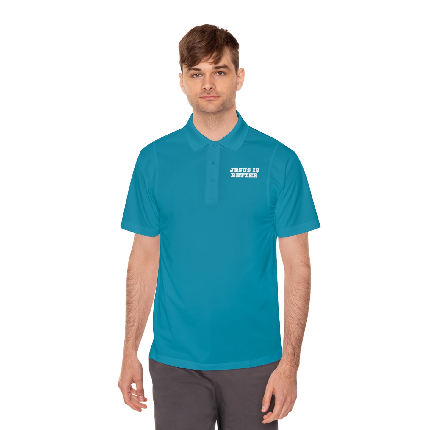 Men's Jesus is Better Polo
