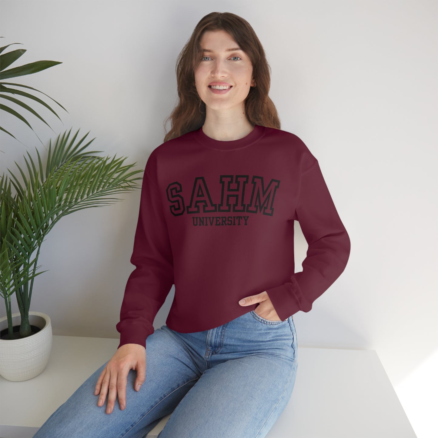 Stay At Home Mom U Sweatshirt