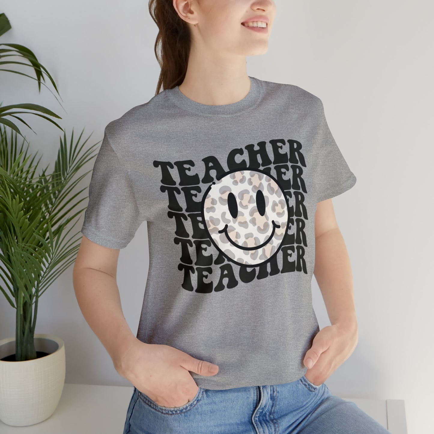 Smiley Teacher Tee