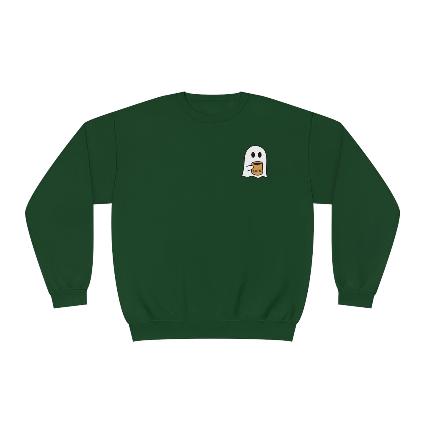 Coffee Ghost Pocket Sweatshirt