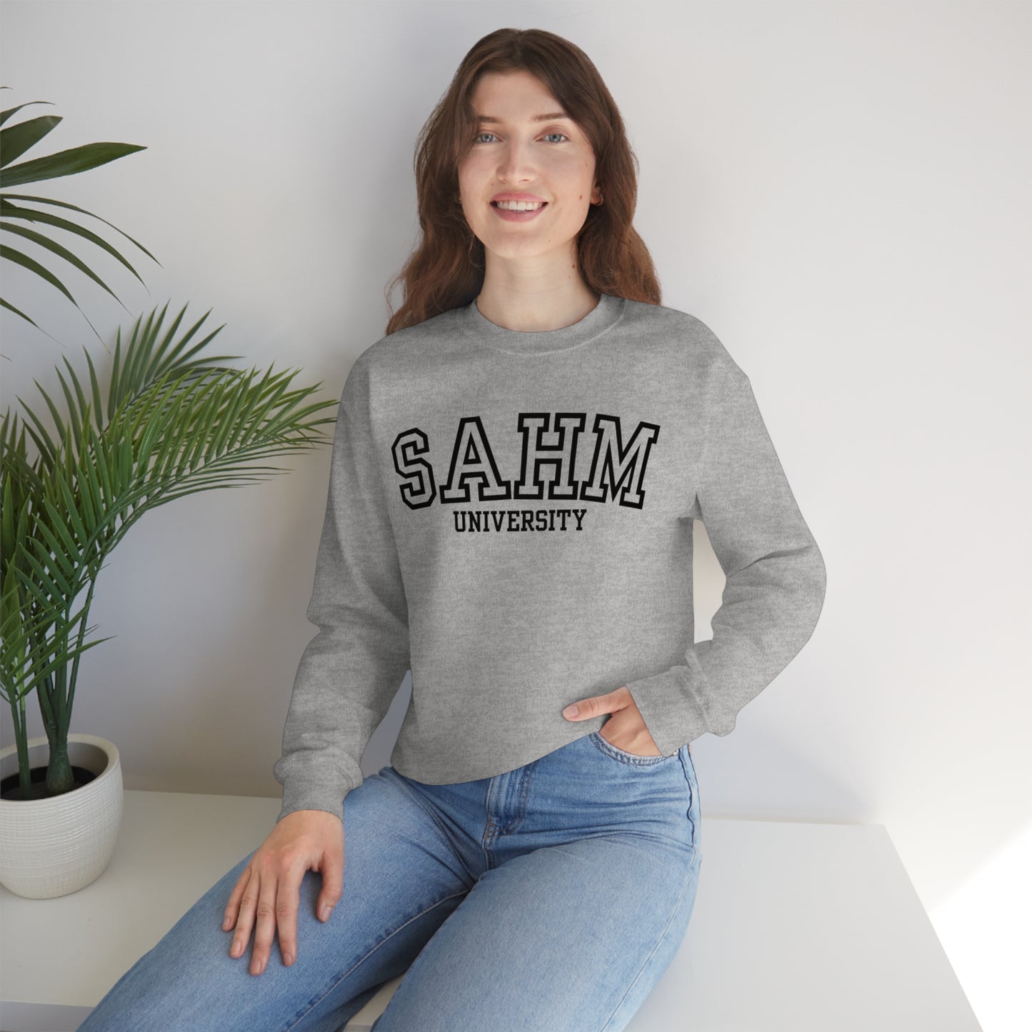 Stay At Home Mom U Sweatshirt