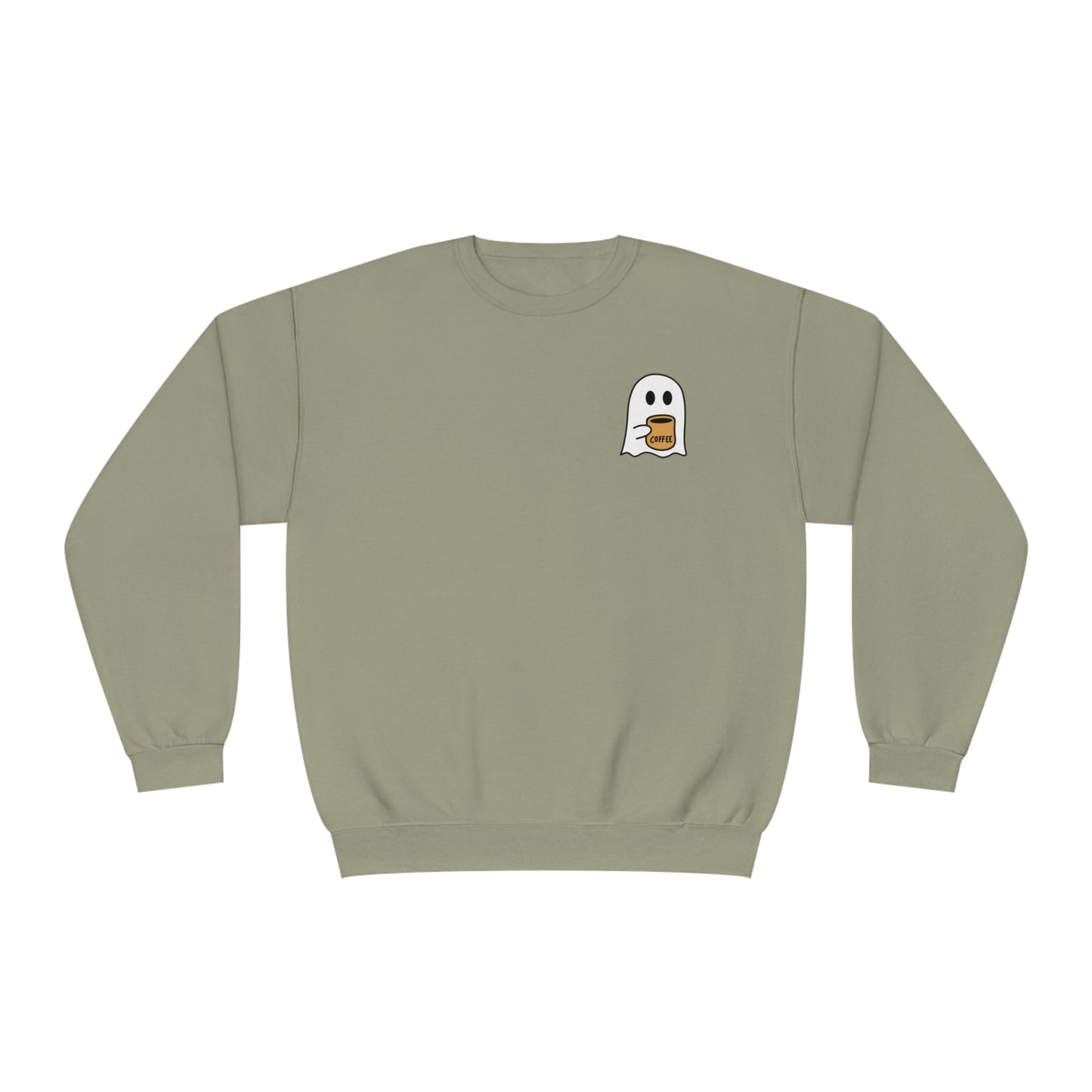 Coffee Ghost Pocket Sweatshirt