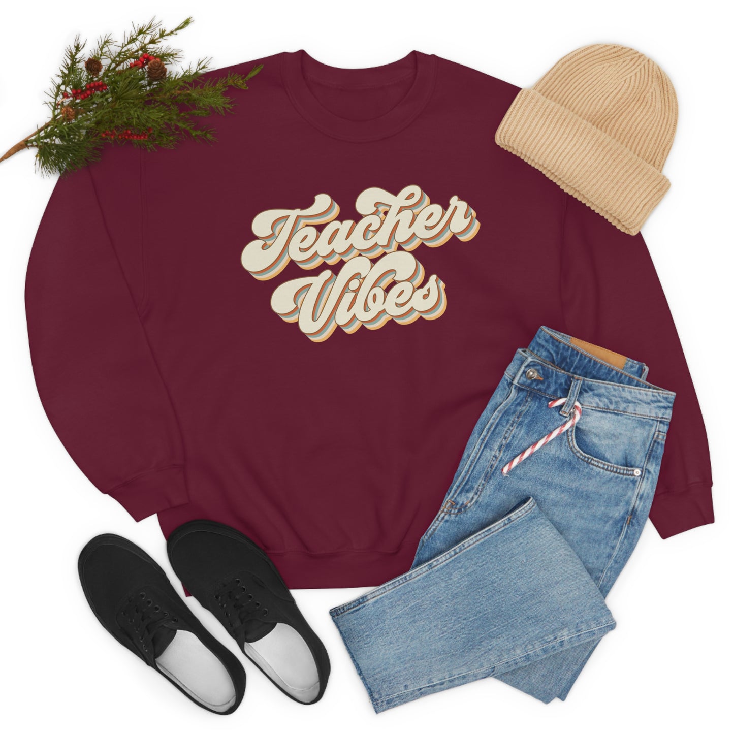 Teacher Vibes Sweatshirt