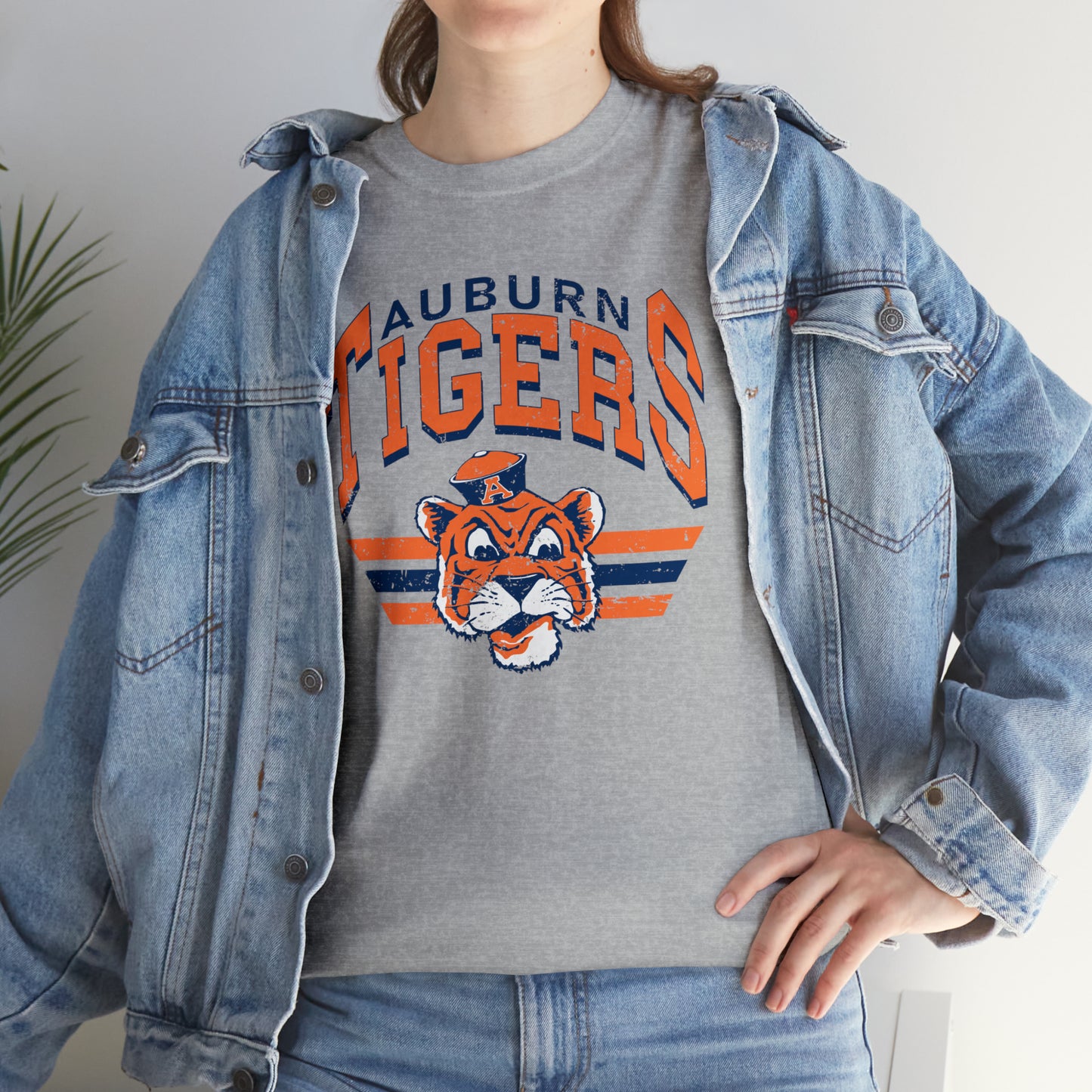 Retro Auburn Tee