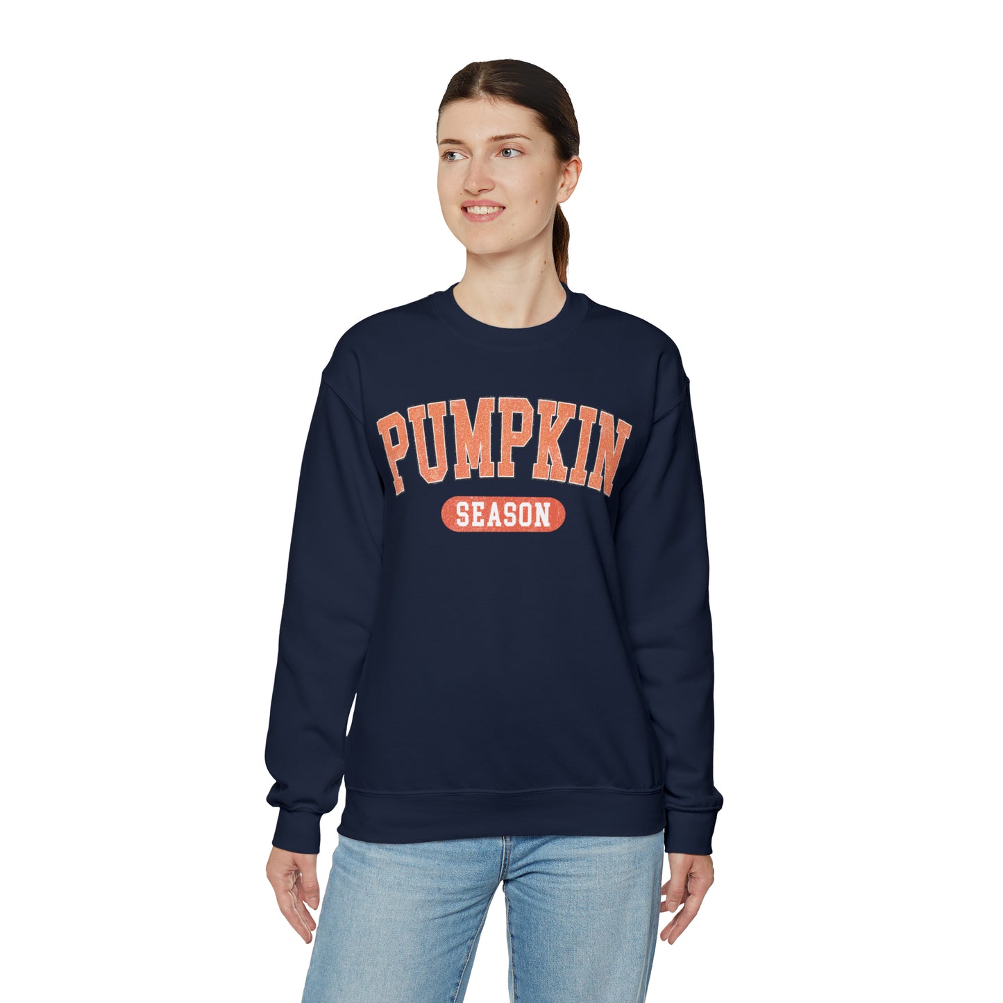 Pumpkin Season Block Sweatshirt