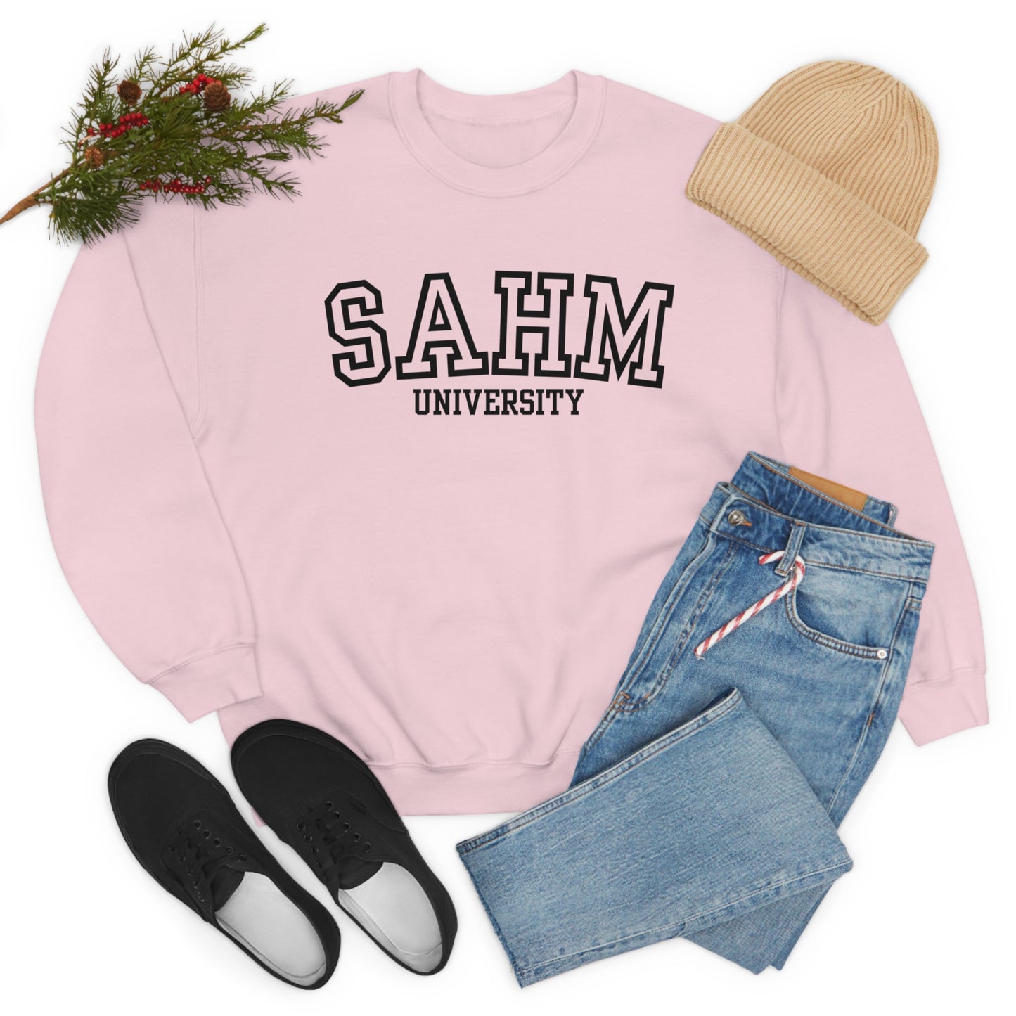 Stay At Home Mom U Sweatshirt