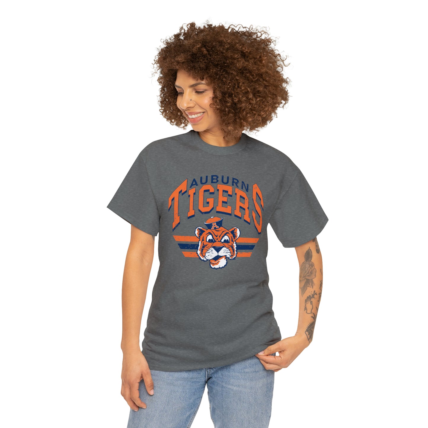 Retro Auburn Tee