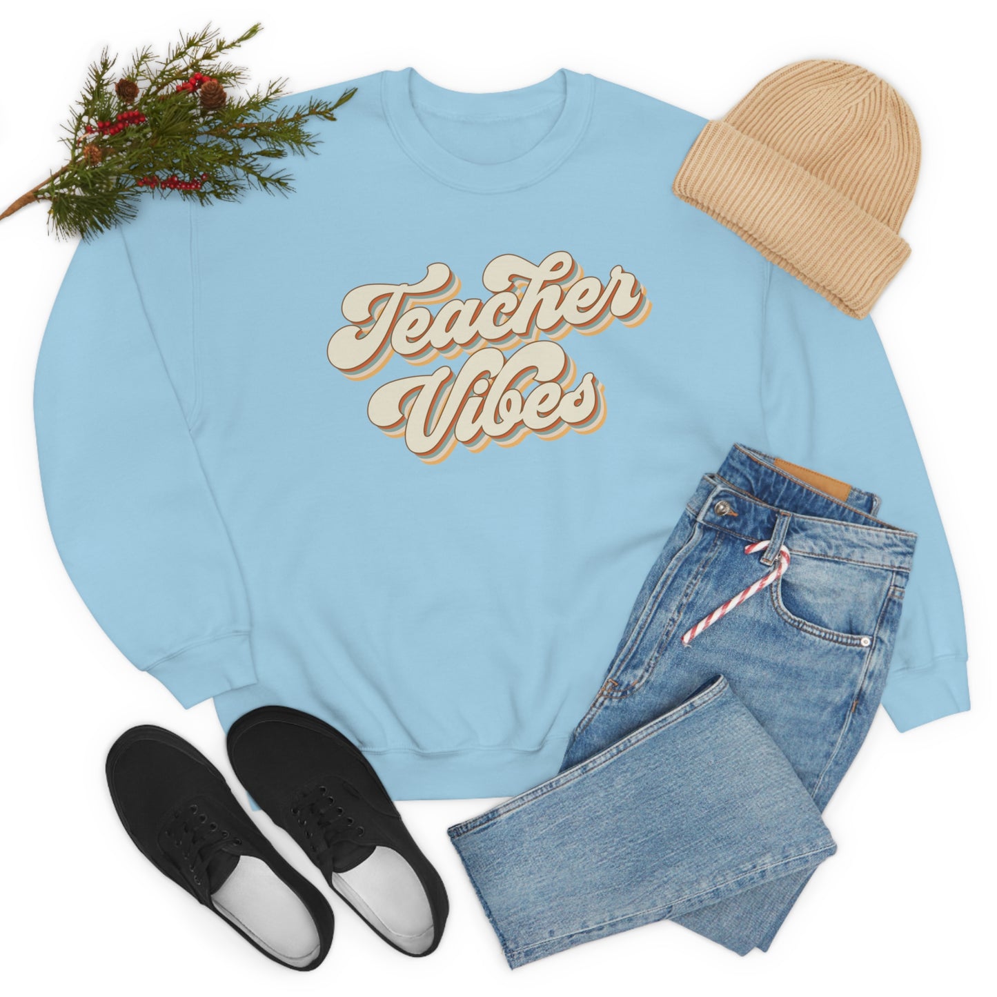 Teacher Vibes Sweatshirt