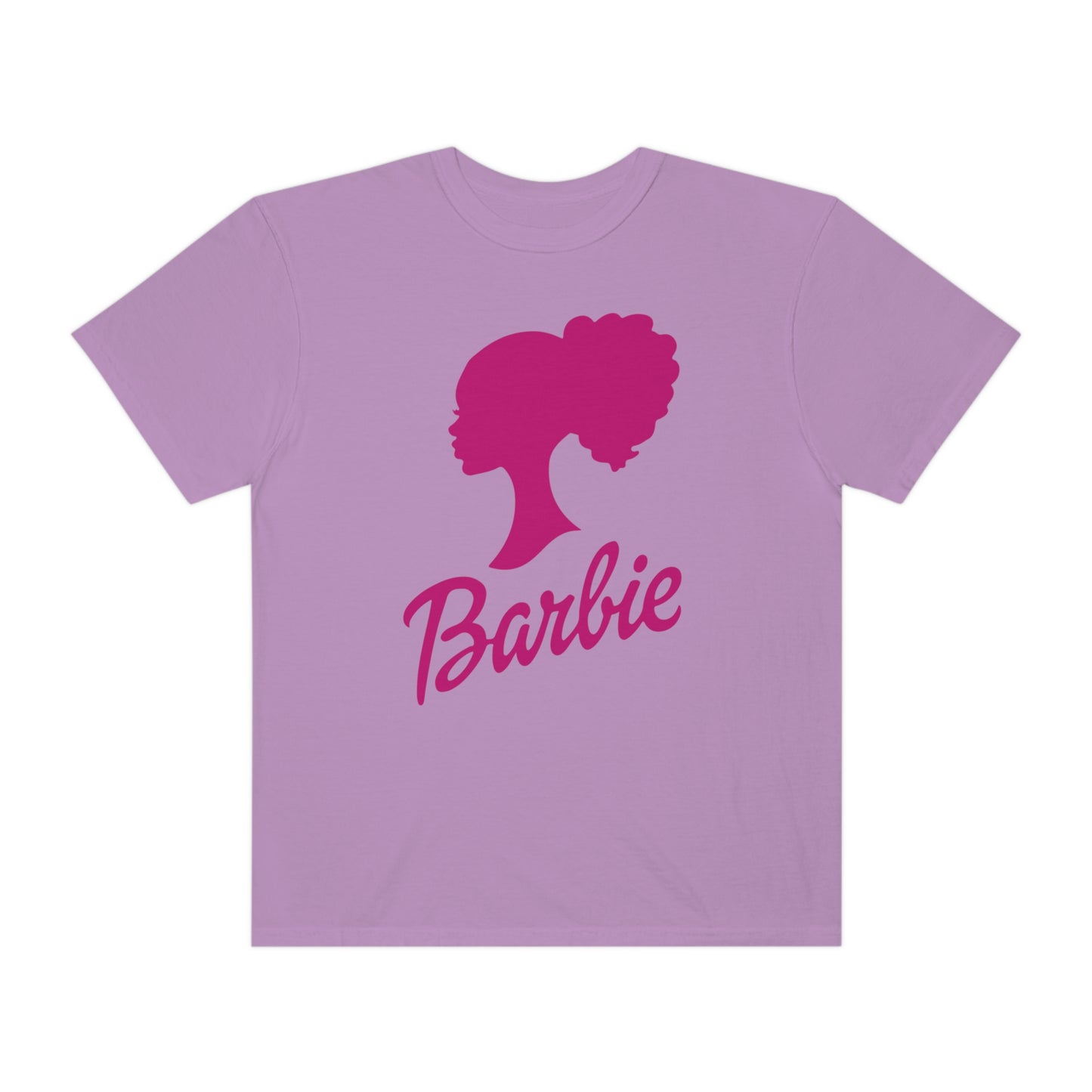 Curly Barbie Silhouette Tee