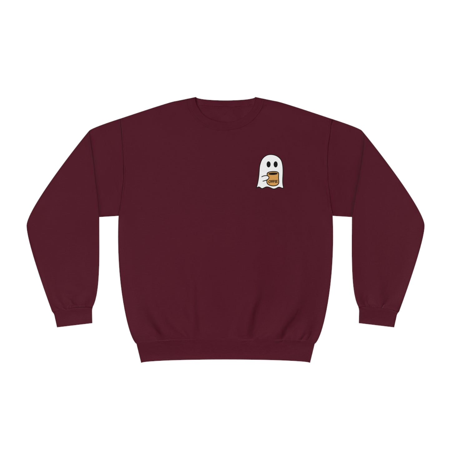 Coffee Ghost Pocket Sweatshirt