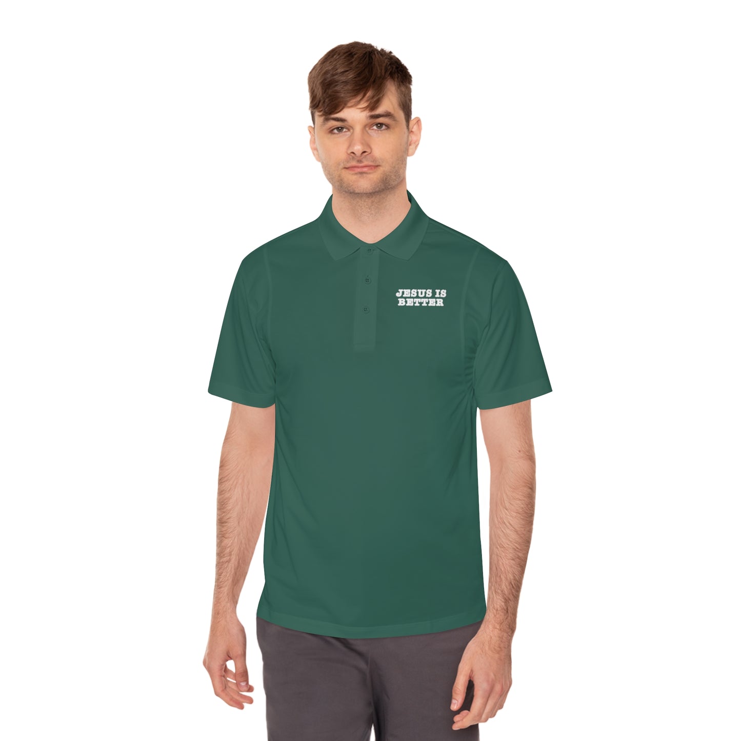 Men's Jesus is Better Polo