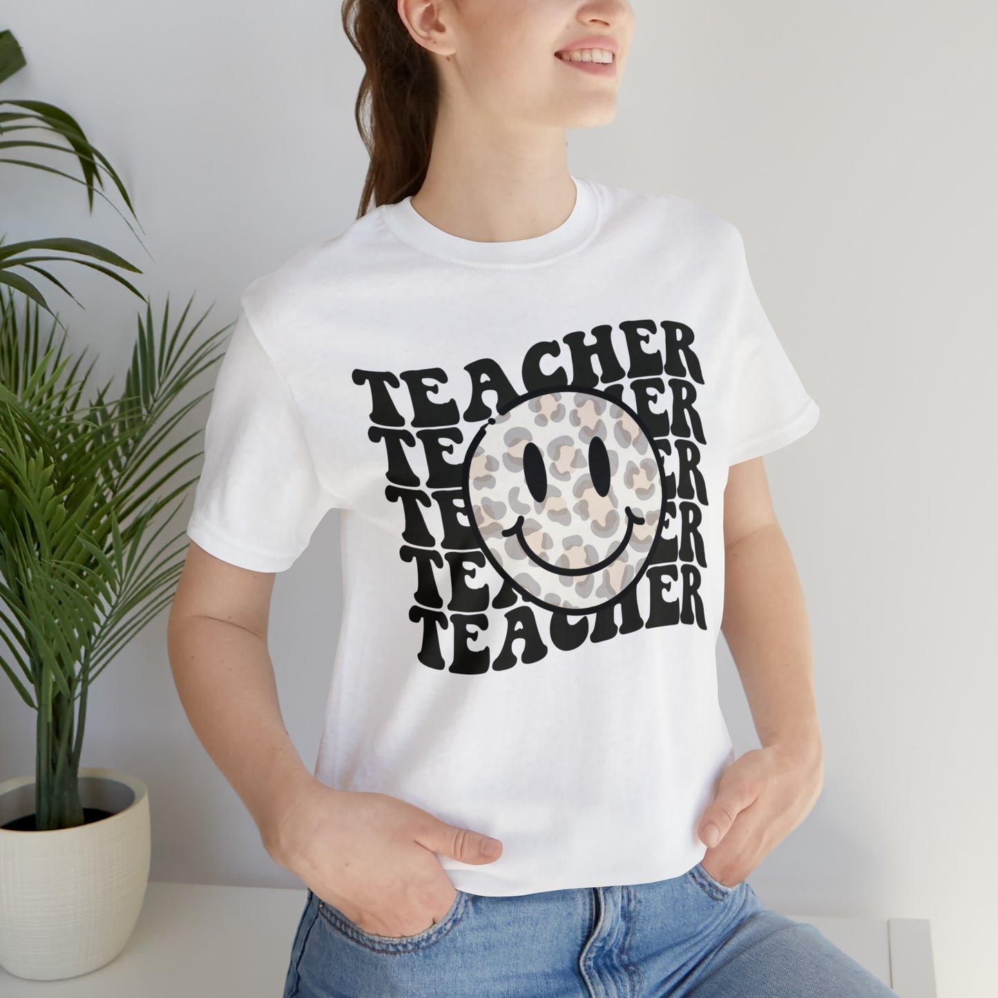 Smiley Teacher Tee