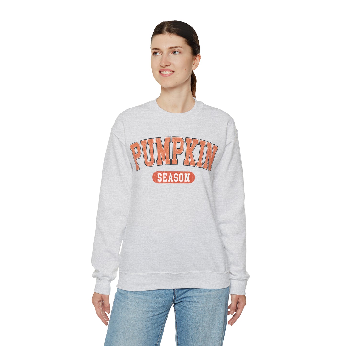 Pumpkin Season Block Sweatshirt