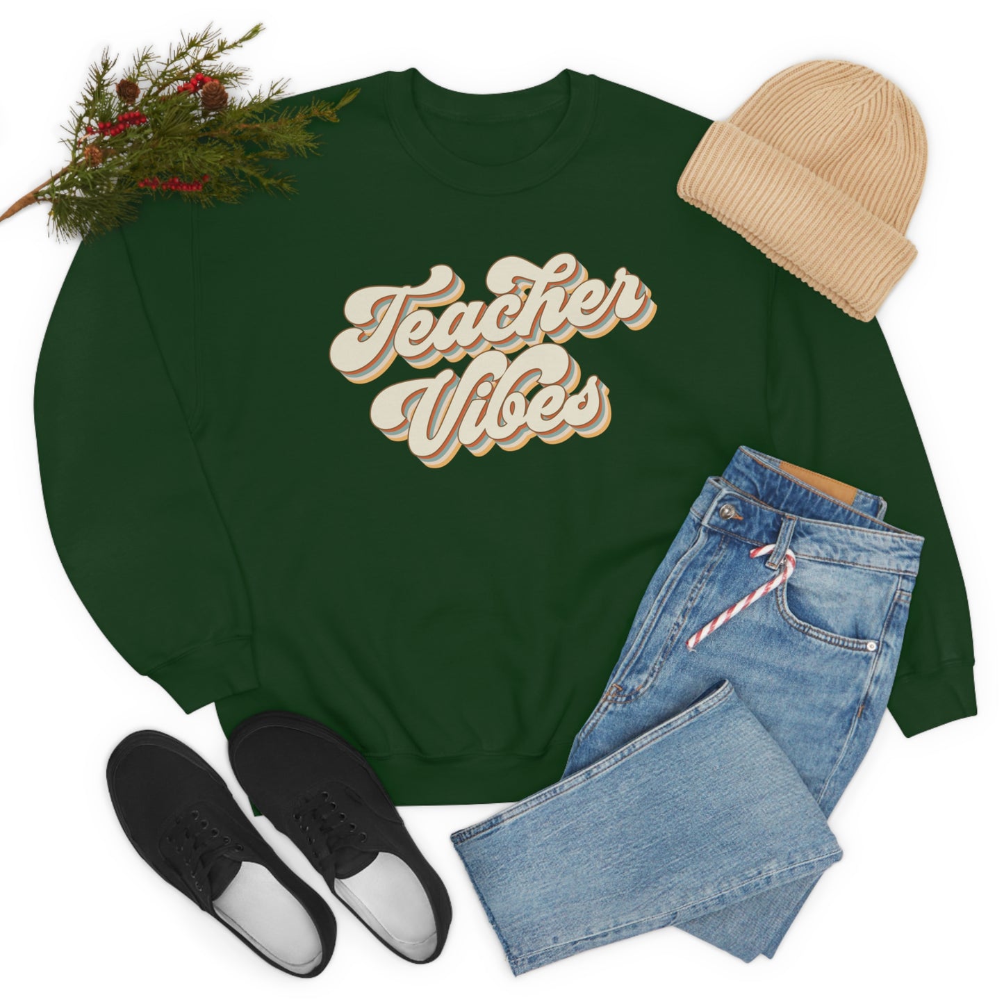 Teacher Vibes Sweatshirt