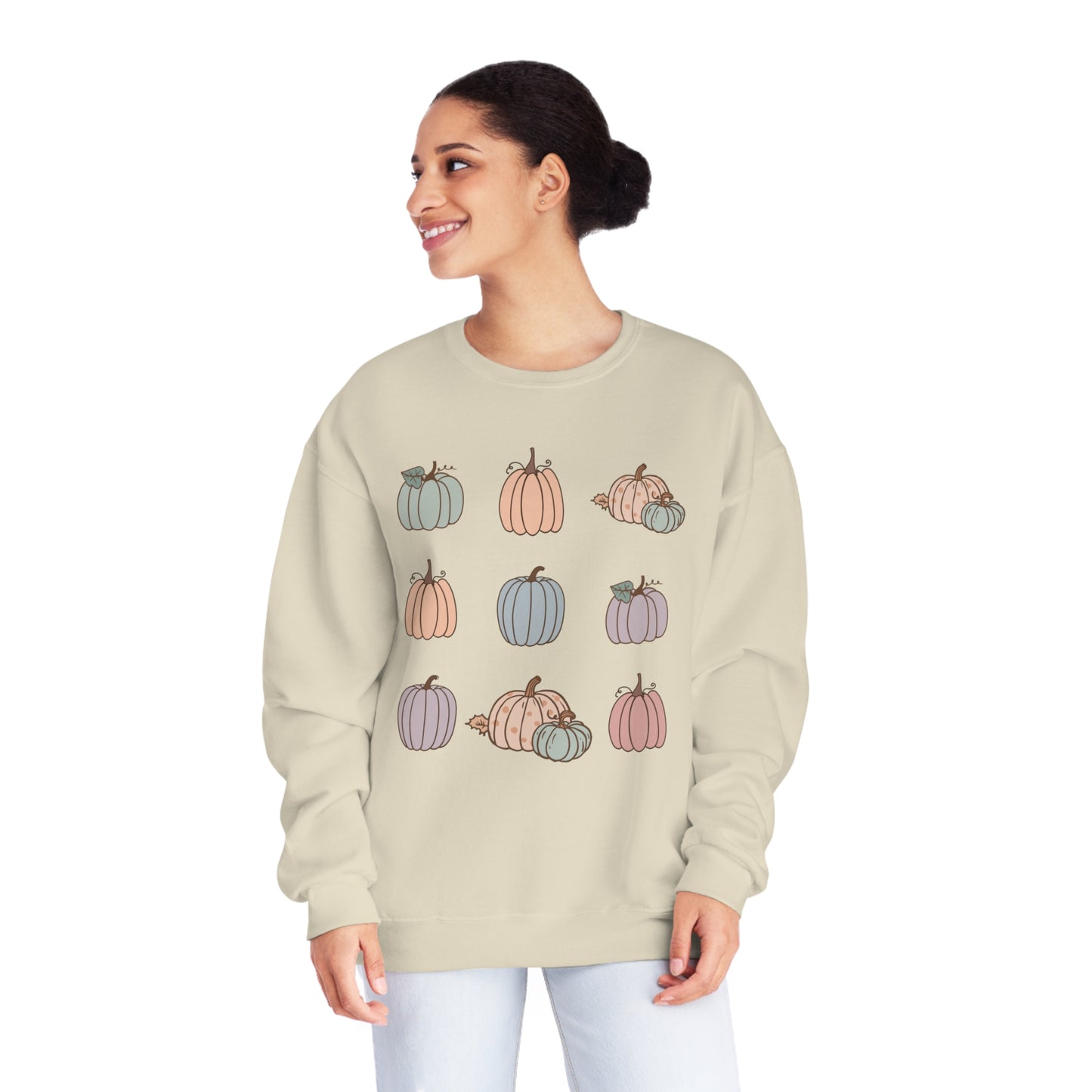 Pastel Pumpkins Sweatshirt
