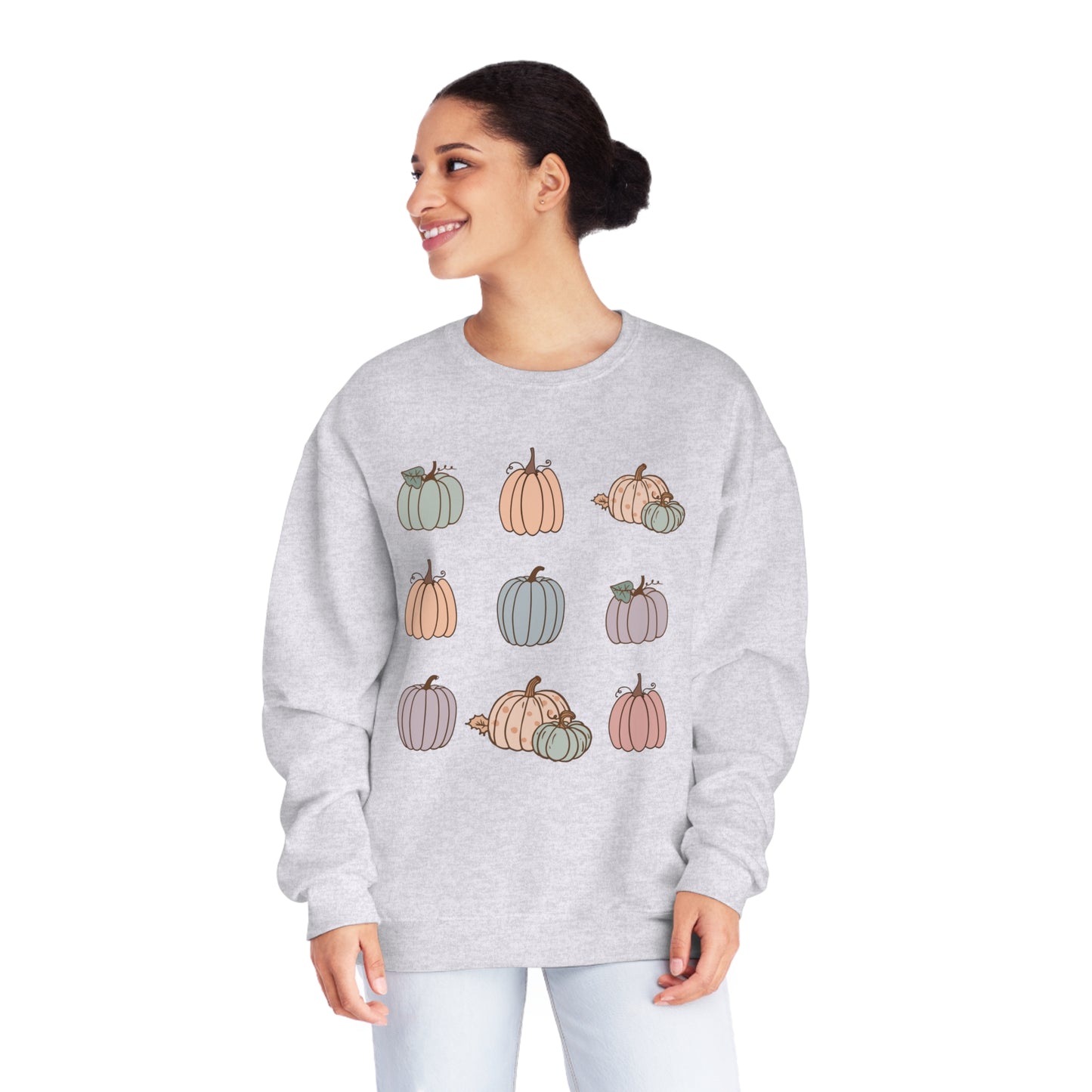 Pastel Pumpkins Sweatshirt