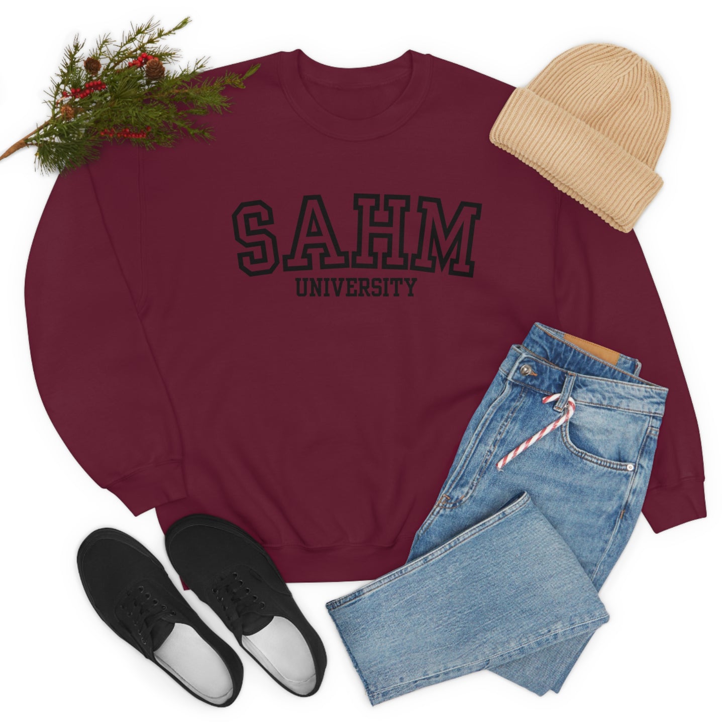 Stay At Home Mom U Sweatshirt