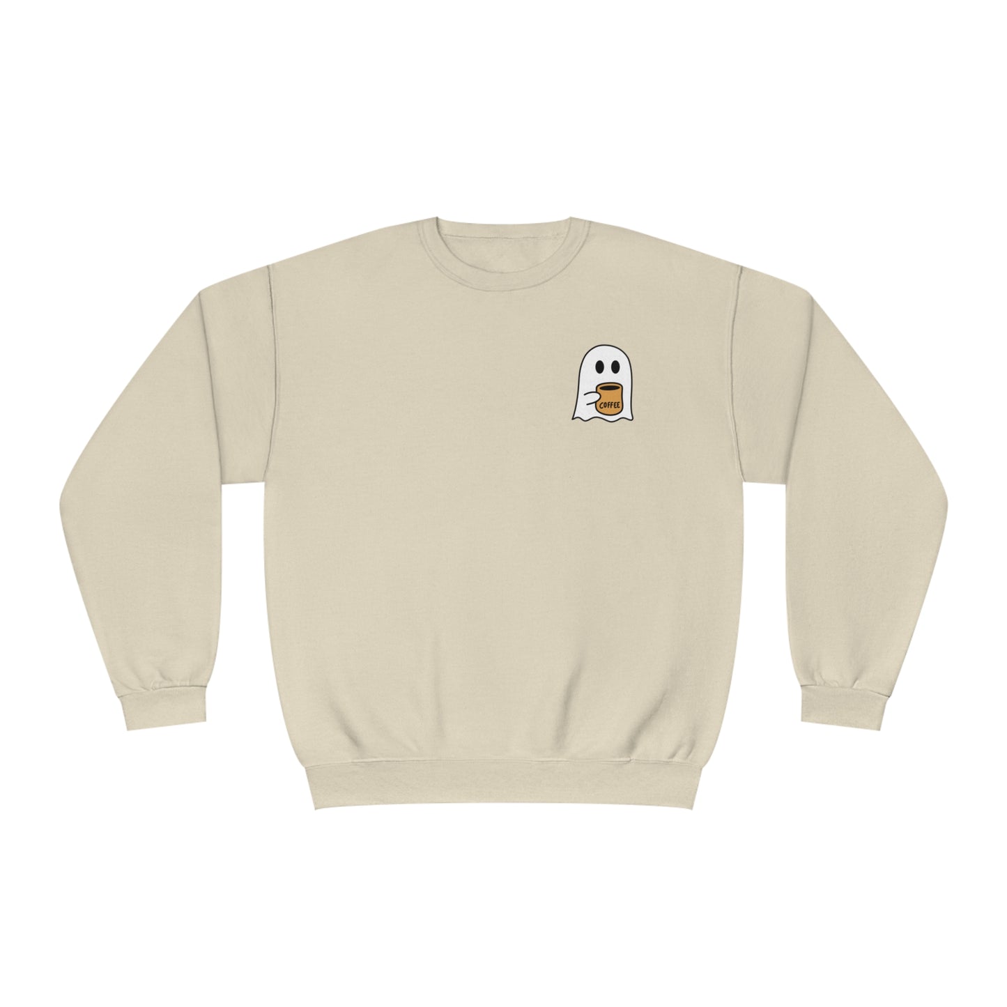 Coffee Ghost Pocket Sweatshirt